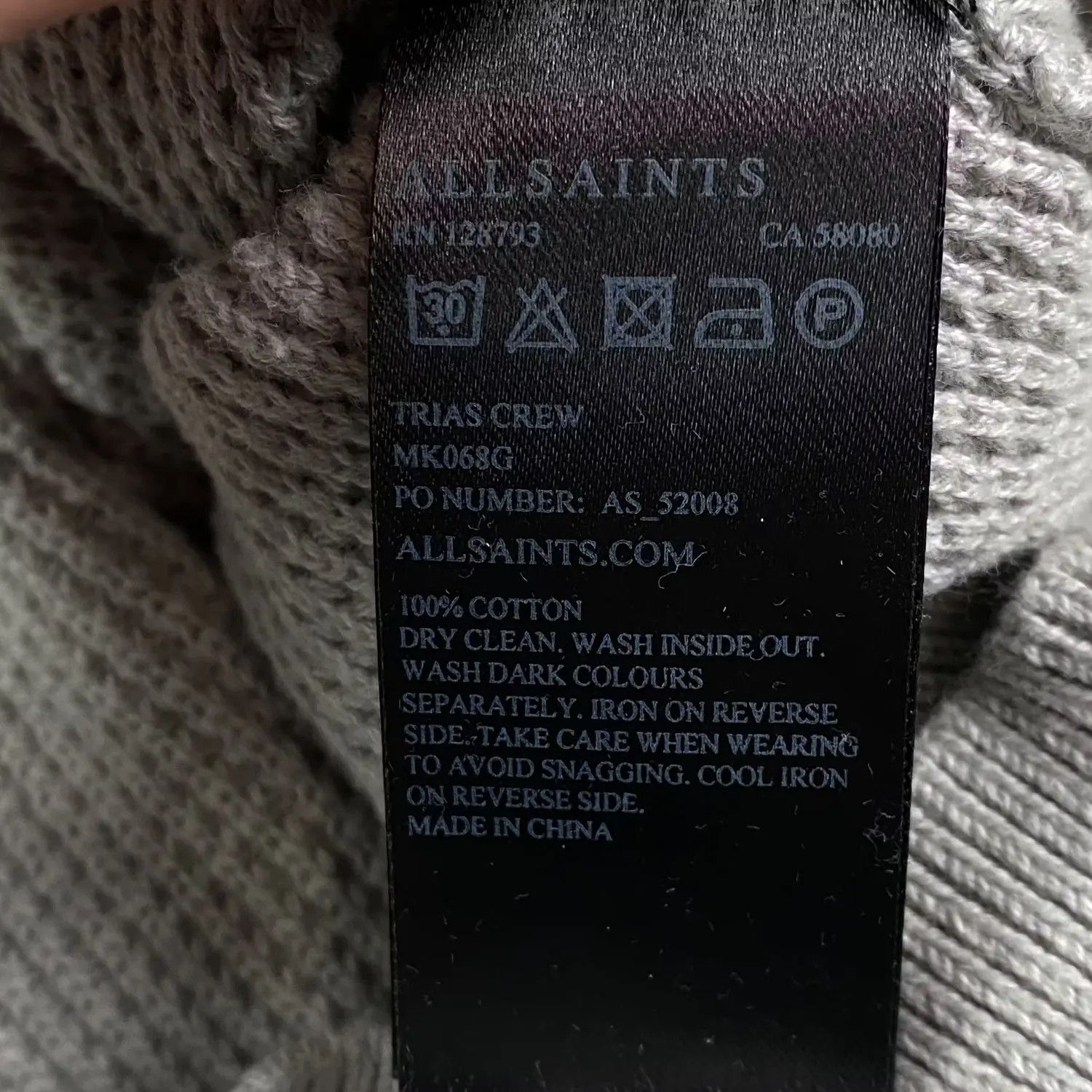 Allsaints Mens Allsaints Sweatshirt Size M Size US M / EU 48-50 / 2 - 6 Thumbnail