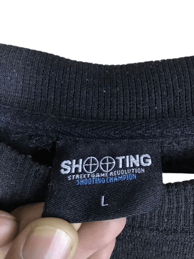 Vintage Vintage Shooting Street Game Revolution Sweatshirts Size US L / EU 52-54 / 3 - 4 Thumbnail