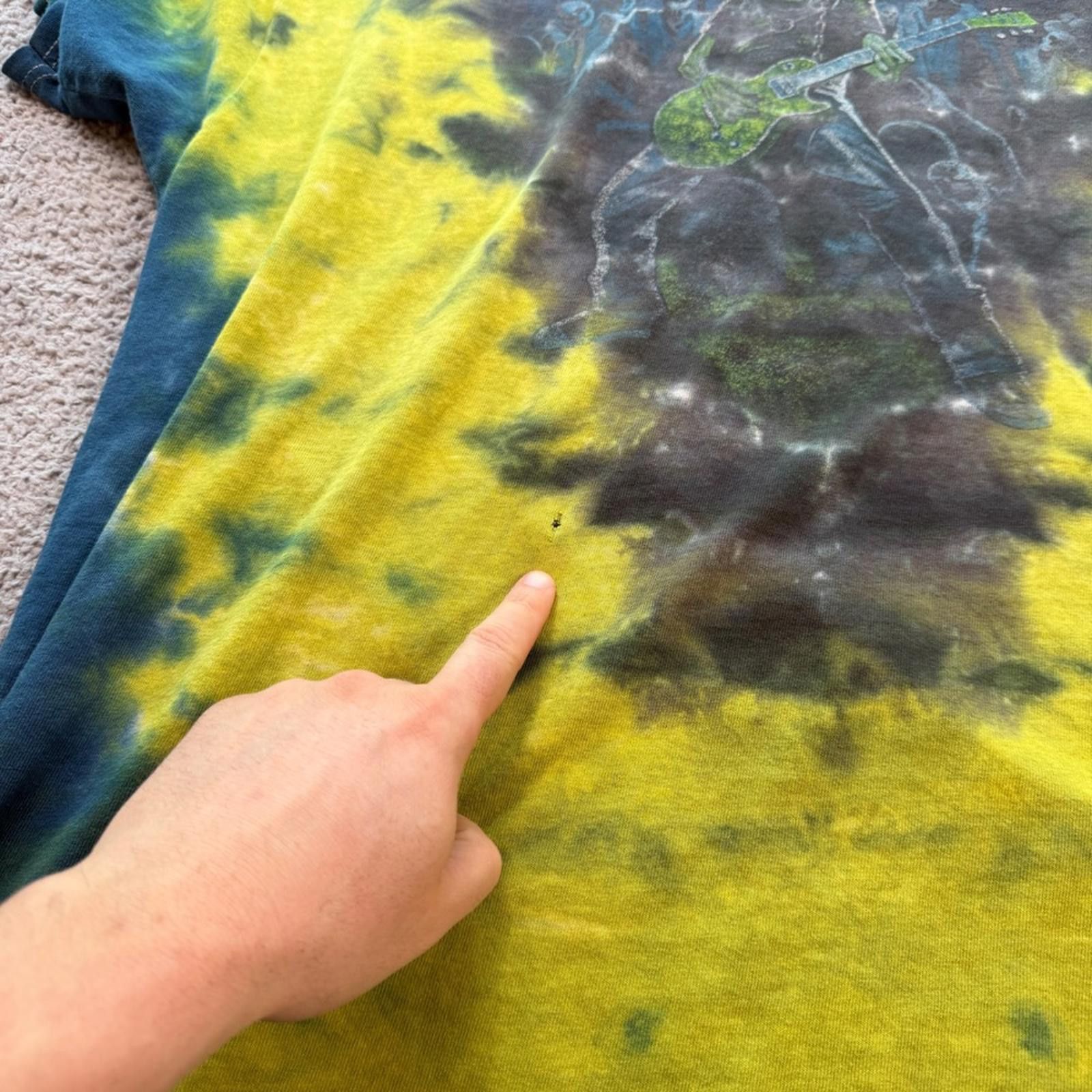 Other Grateful Dead Skeleton Guitarist Tie Dye T Shirt XXL Size US XL / EU 56 / 4 - 5 Thumbnail