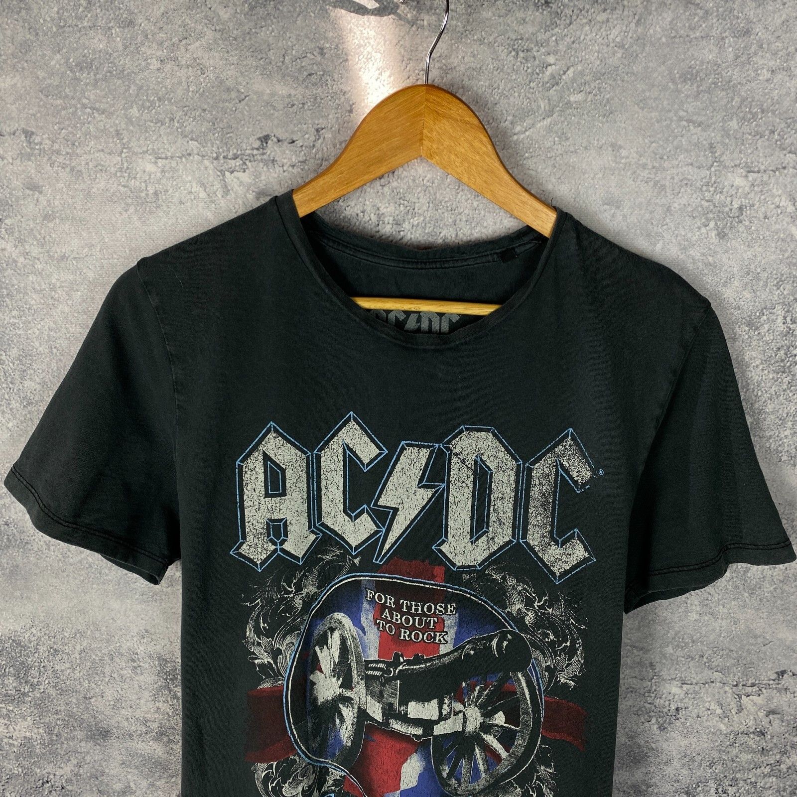 AC/DC Acdc For Those About To Rock We Salute You Tee Men's Size S Size US S / EU 44-46 / 1 - 2 Thumbnail