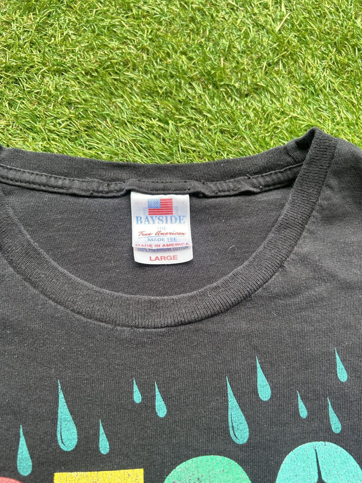 Vintage Vintage 90’s Oregon Rainbow Graphic T-Shirt Size US L / EU 52-54 / 3 - 3 Thumbnail