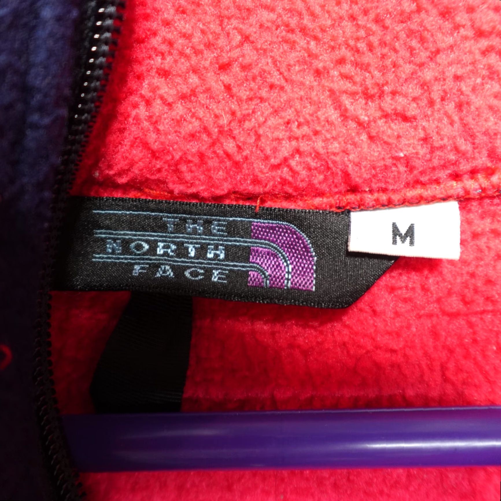 The North Face VINTAGE The North Face Sweater Pullover 1/4 Zip V-Neck M Regular Men Pink 1990 USA Made Size US M / EU 48-50 / 2 - 3 Thumbnail