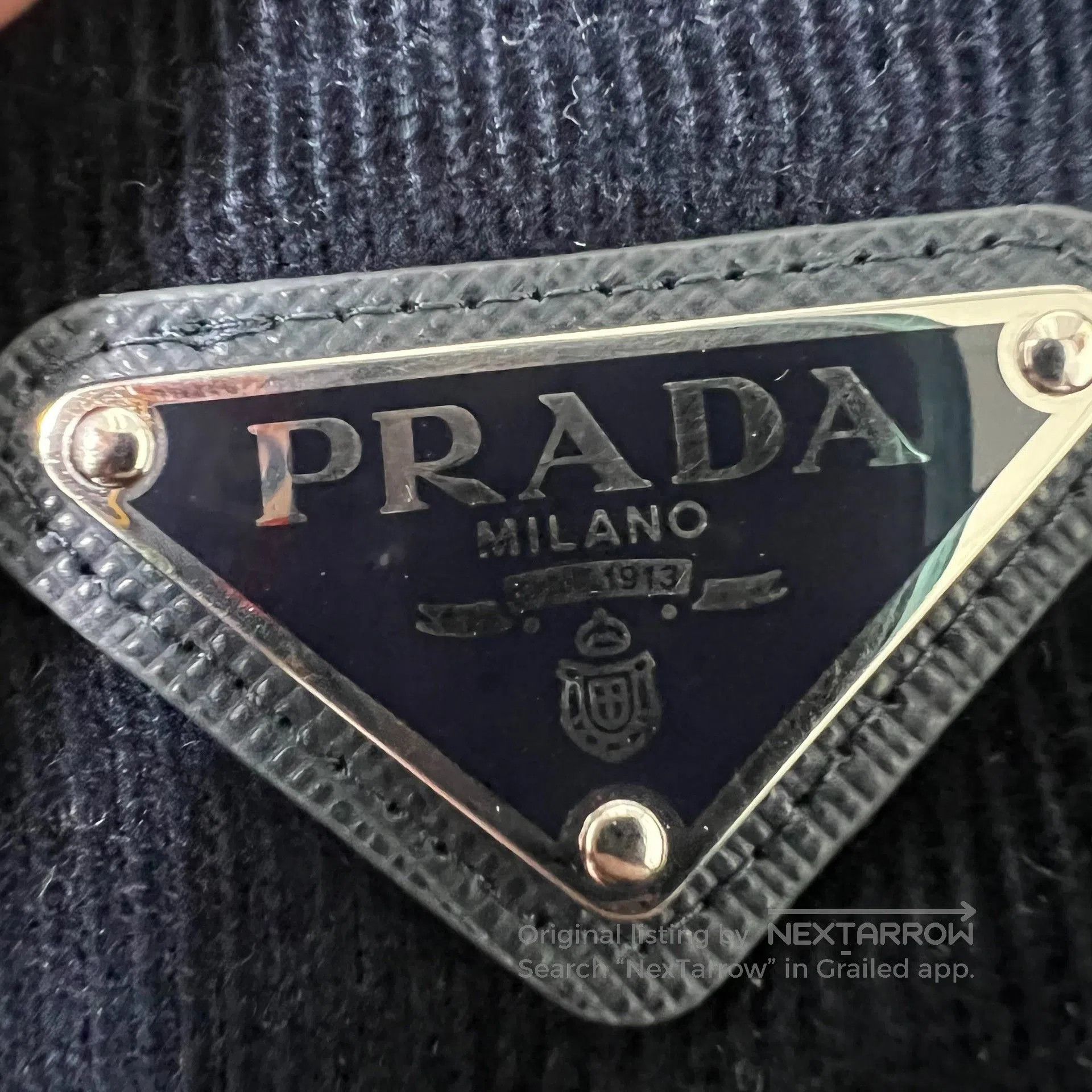 Prada Prada Corduroy Triangle Logo Jacket. Size US S / EU 44-46 / 1 - 3 Thumbnail