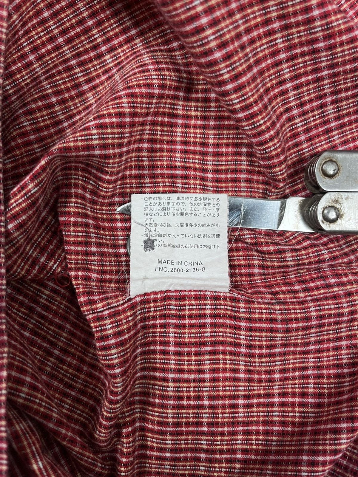 Converse Vtg Converse Plaid Overshirt Zip Up Size US M / EU 48-50 / 2 - 6 Thumbnail