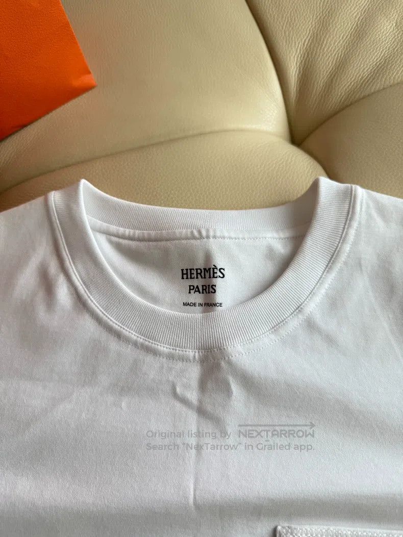 Hermes Hermes Short-Sleeve Women's T-Shirt Size XS / US 0-2 / IT 36-38 - 4 Thumbnail