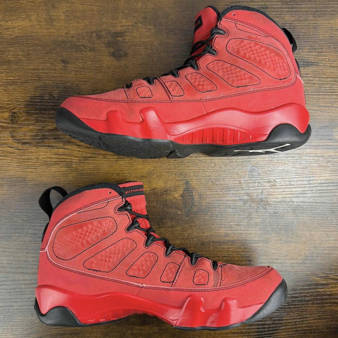 Jordan Brand Air Jordan 9 Retro Motorboat Jones Size 9 302370-645 Red OG Size US 9 / EU 42 - 4 Thumbnail