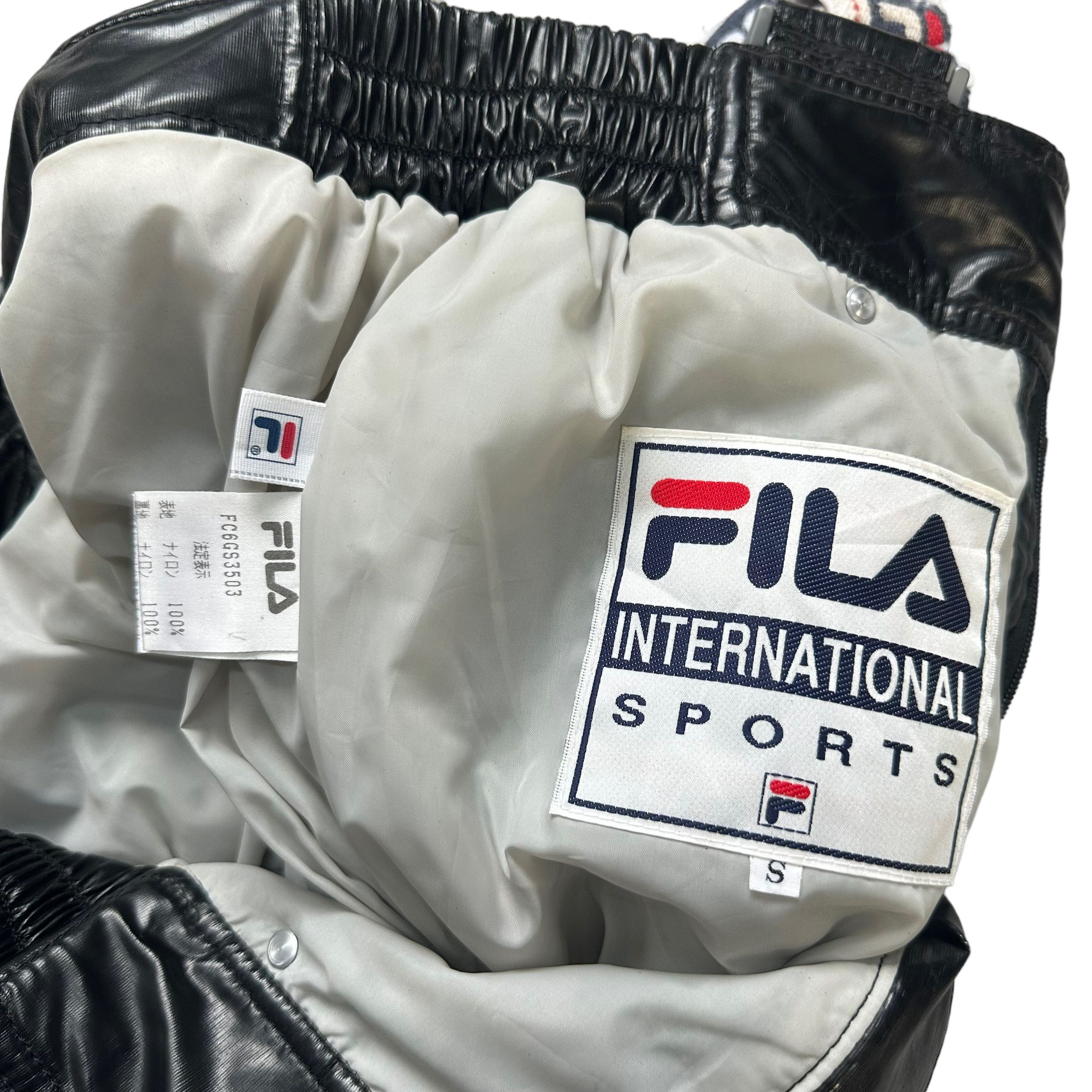 Fila RARE🔥 FILA SKI TEAM PANTS #7620-158 Size US 31 - 8 Thumbnail