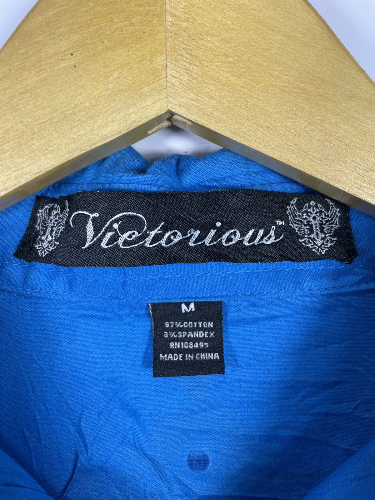 14th Addiction VIETORIUS CROSS DRAGON SHIRT BUTTON UP ifsix style Size US M / EU 48-50 / 2 - 7 Thumbnail
