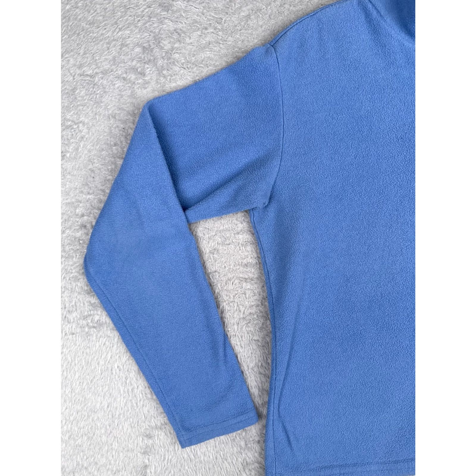 Patagonia Patagonia Sweater Womens M Blue 1/4 Zip Mock Neck Fleece Capilene Polyester Pullover Size M / US 6-8 / IT 42-44 - 3 Thumbnail