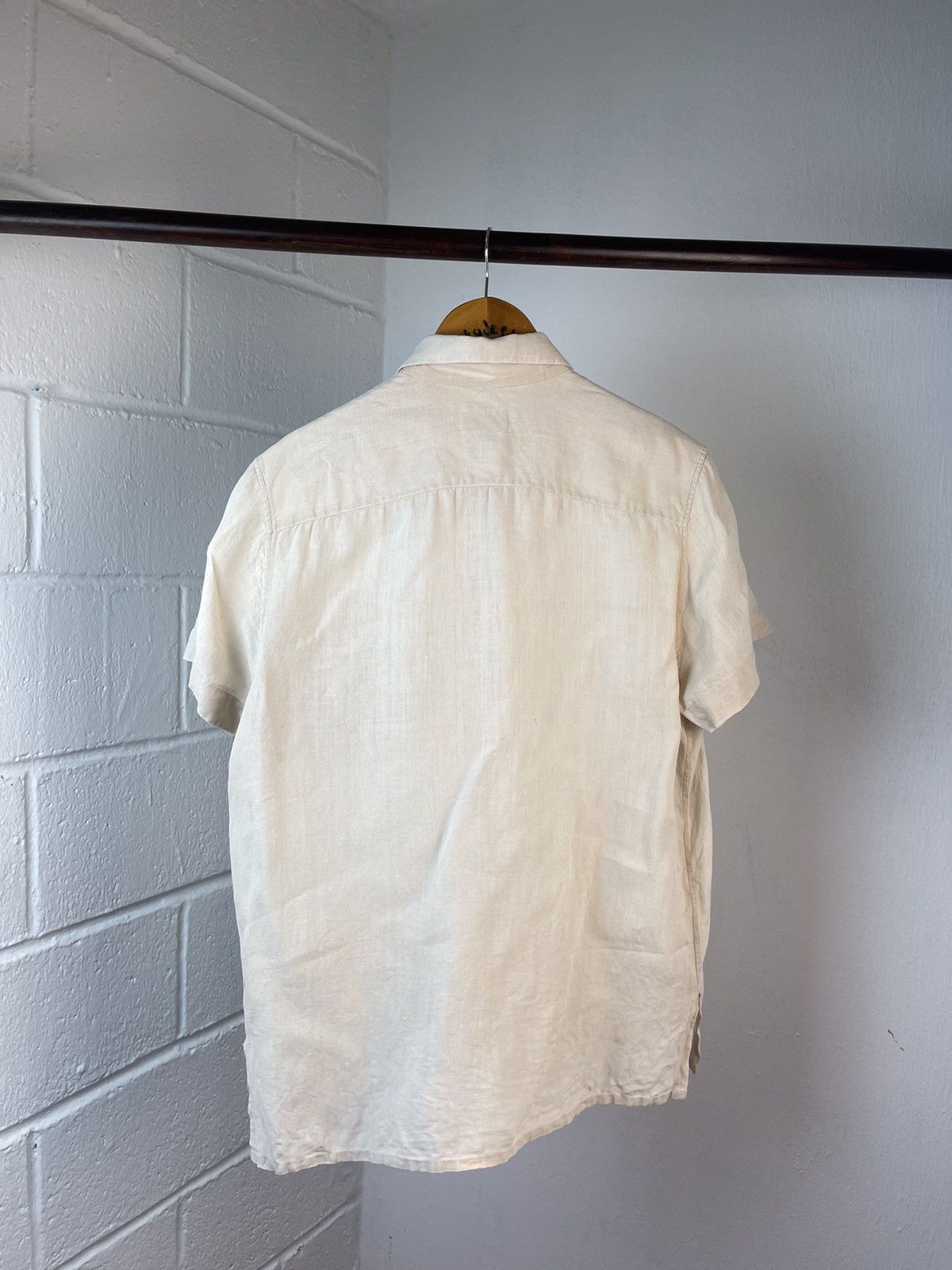 Hermes × Maison Margiela Hermes Martin Margiela Era Linen Shirt Size US L / EU 52-54 / 3 - 6 Thumbnail