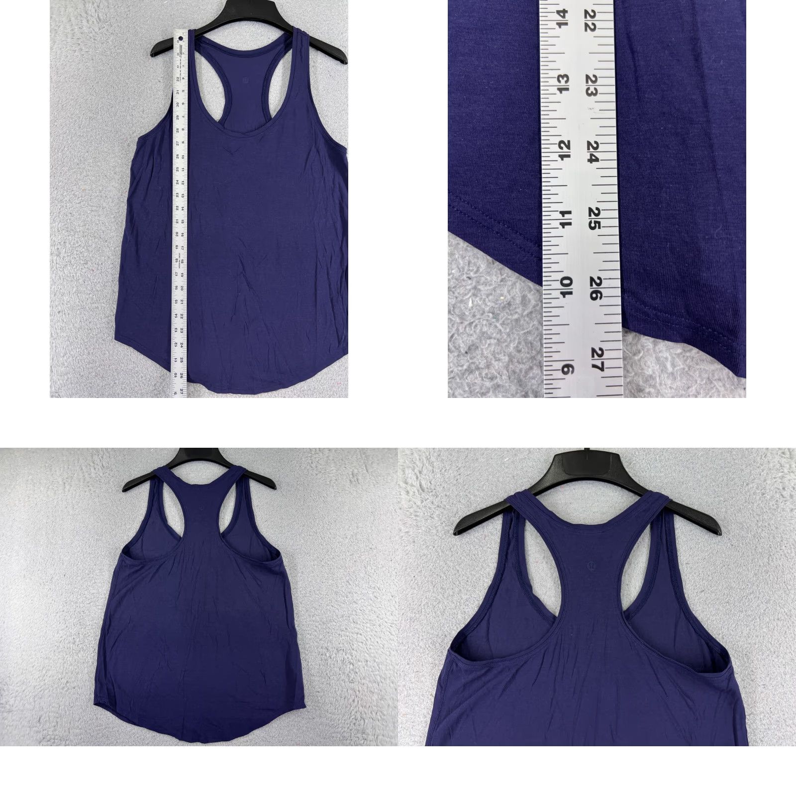 Lululemon Lululemon Shirt Women 6 Purple Essential Tank Yoga Luon Fabric Racerback Casual Sleeveless Athletic Top Women 6 Purple Racerback Tank Luon Size M / US 6-8 / IT 42-44 - 8 Thumbnail