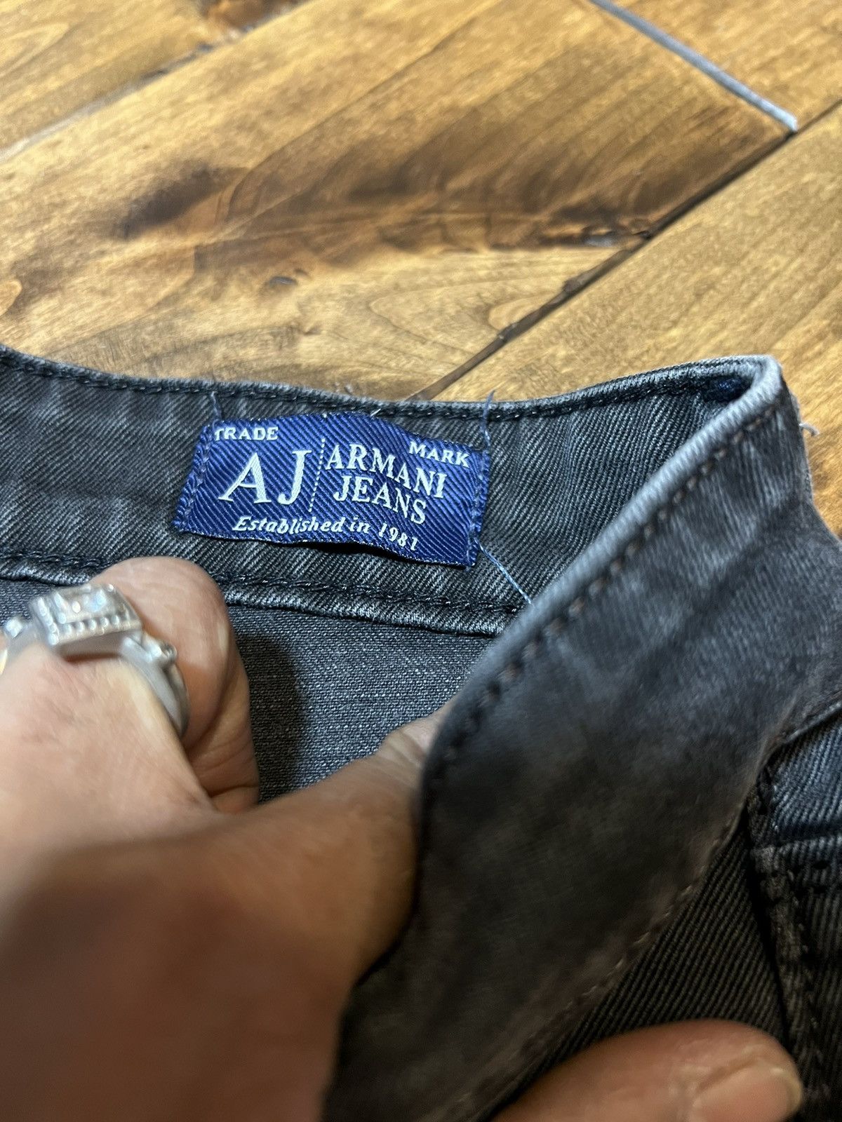 Armani Vintage Armani Skinny Jeans Size US 30 / EU 46 - 11 Thumbnail