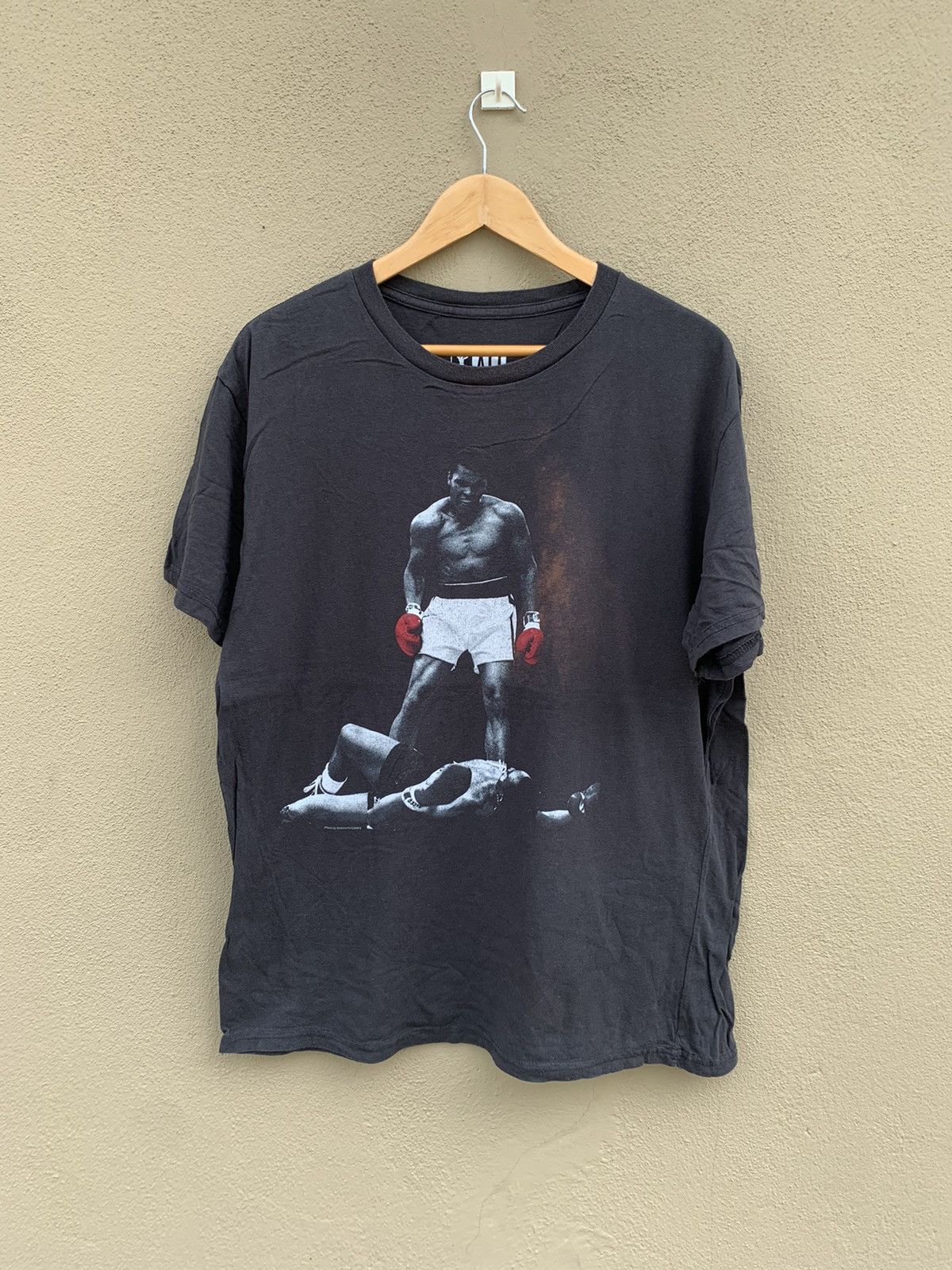 Vintage Faded Muhammad Ali Boxing Printed TShirt | Grailed