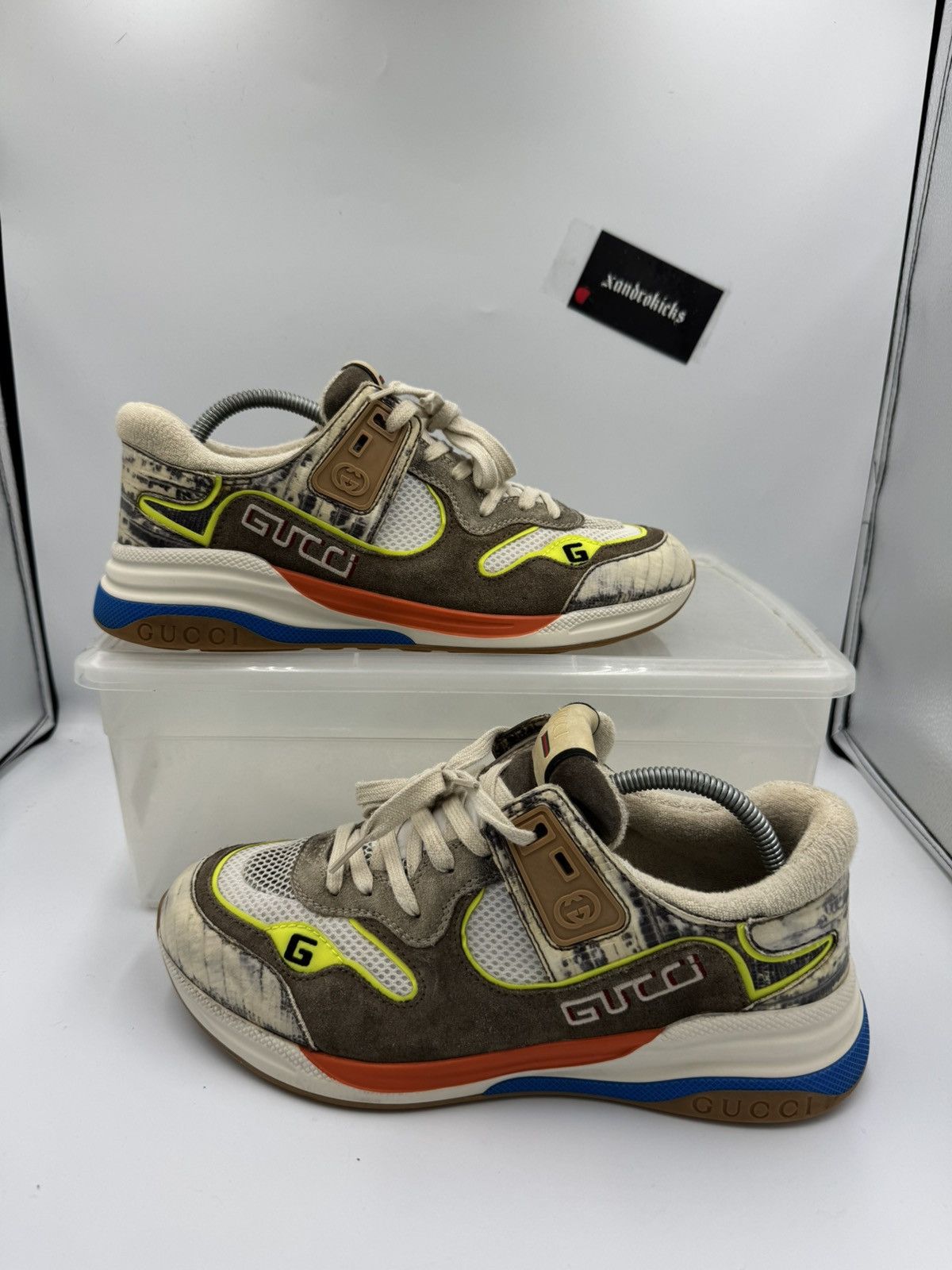 Gucci Size 8uk/9us Gucci Ultrapace Beige Size US 9 / EU 42 - 1 Thumbnail