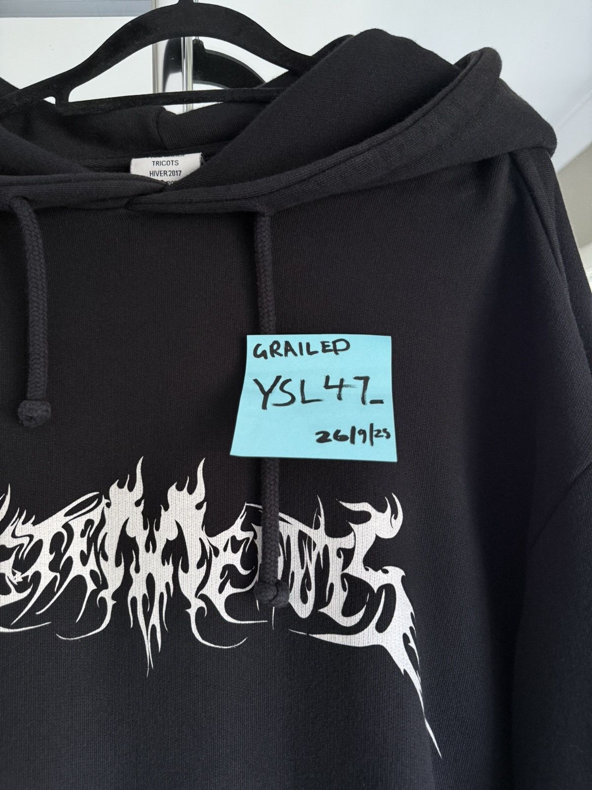 Vetements VETEMENTS TFD HOMME HOODIE Size US L / EU 52-54 / 3 - 5 Thumbnail