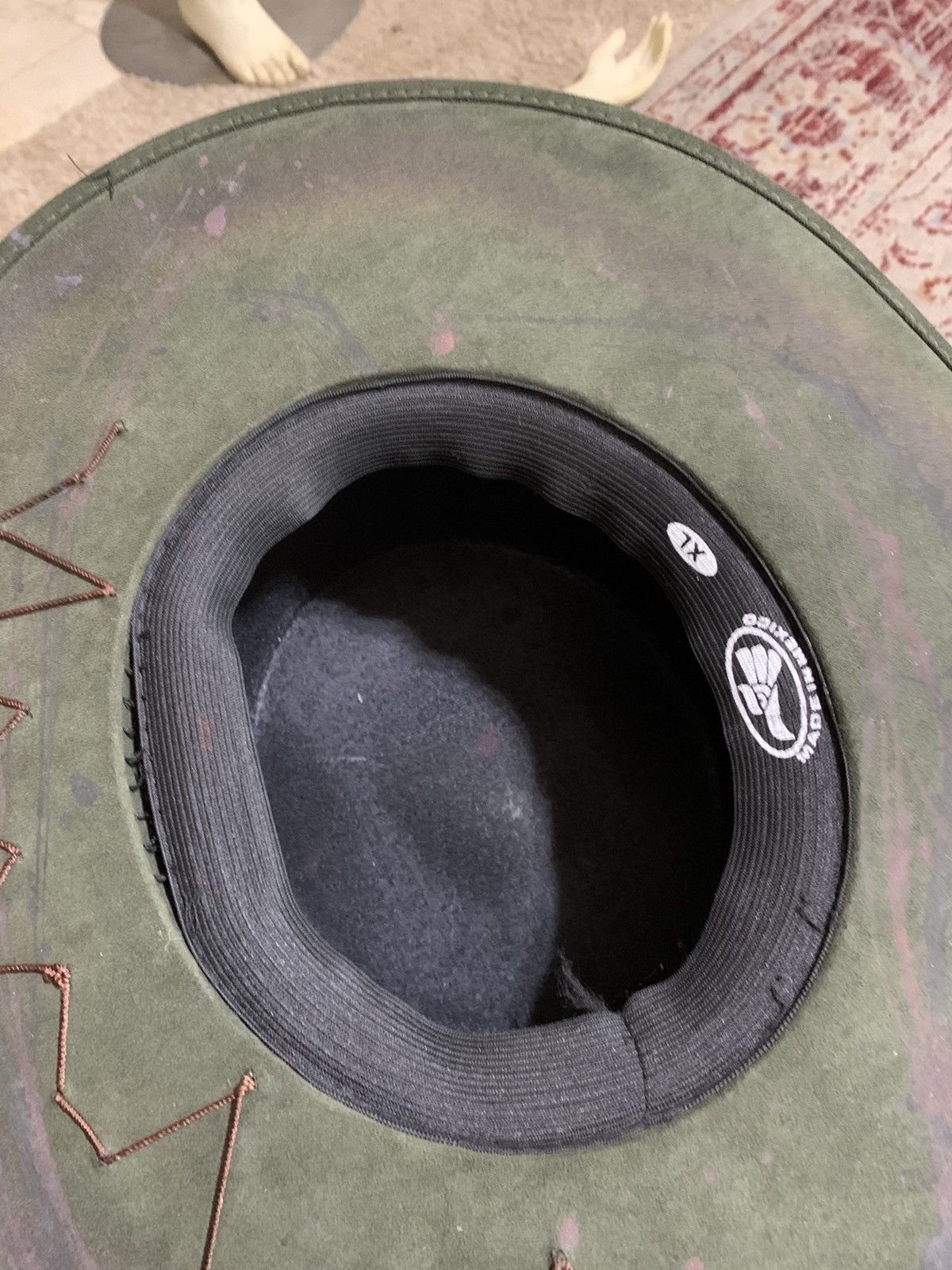 Other Custom Brim w/ matches and feather on it Size ONE SIZE - 6 Thumbnail