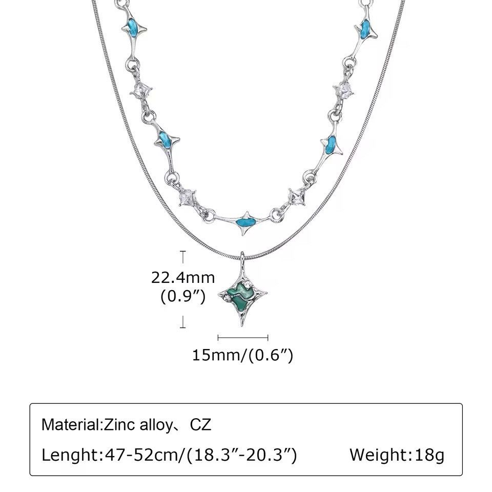 Jewelry Y2k Irregular Starlight Necklace Size ONE SIZE - 3 Thumbnail