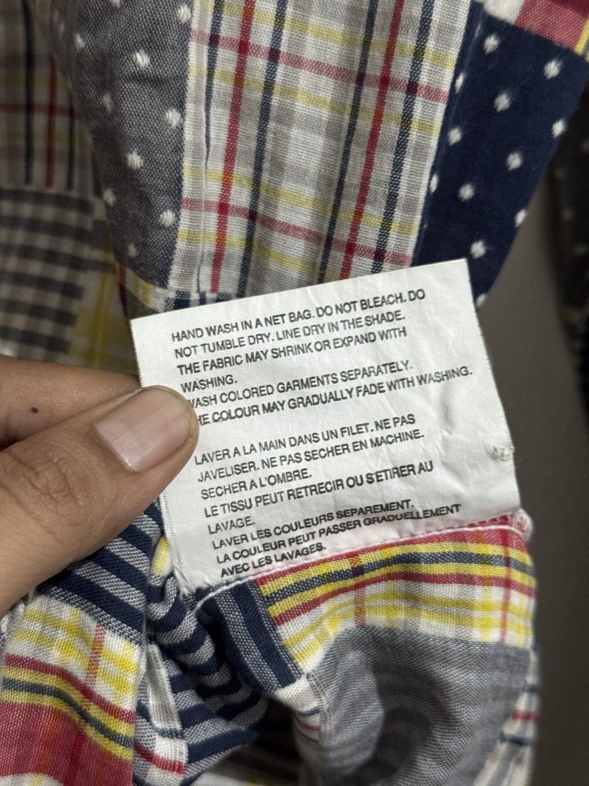 Comme des Garcons Comme des Garcons Homme Plus Pacthwork Shirt Size US M / EU 48-50 / 2 - 8 Thumbnail