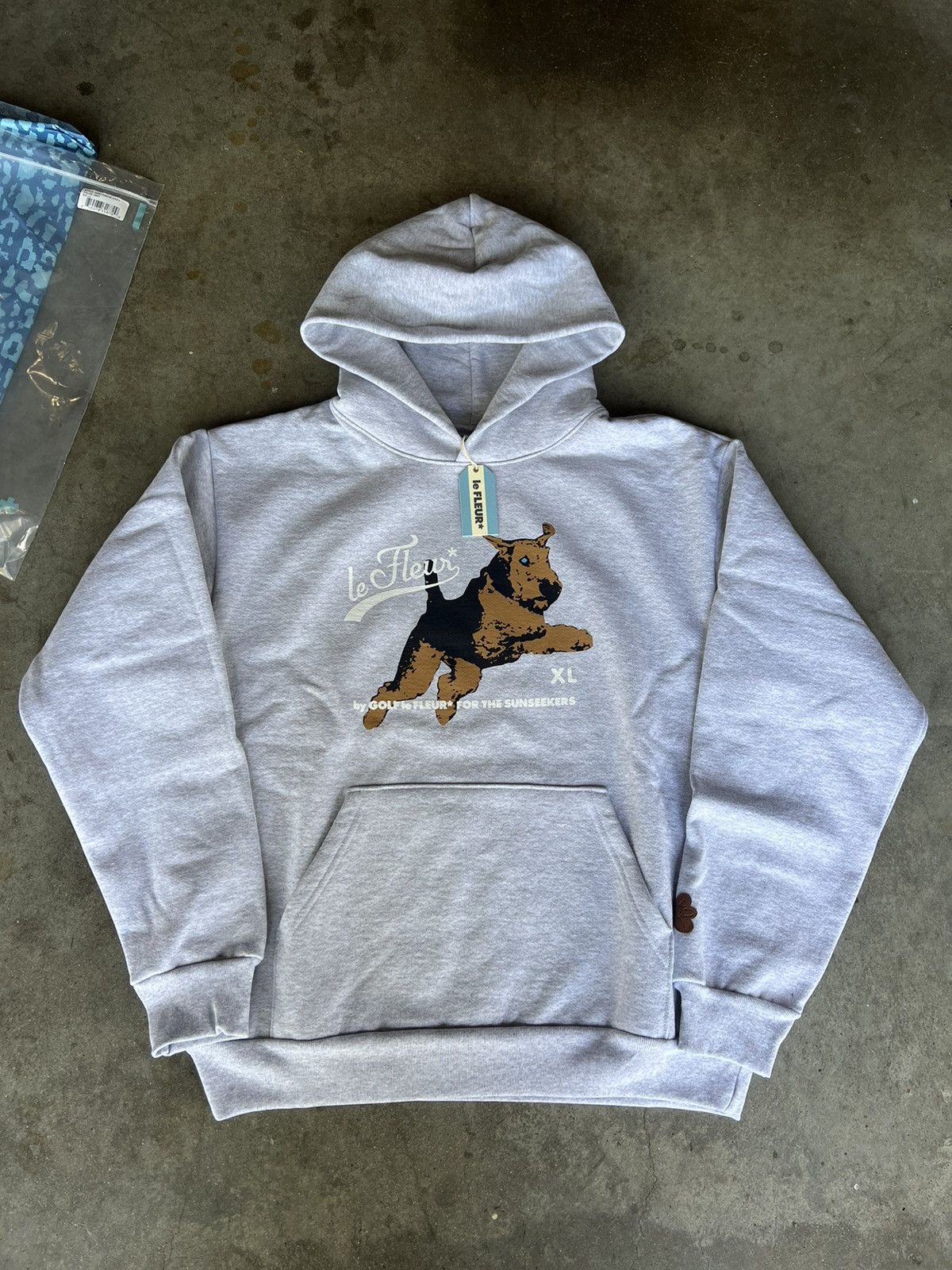 Golf le Fleur Tyler The Creator DS Golf Le Fleur Daryl Dog Hoodie Sweatshirt Grey Grailed