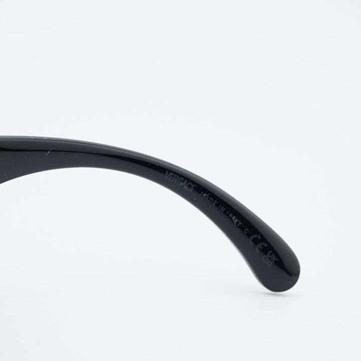 Versace Versace VE2299 10016G Sunglasses Gunmetal Oval Frame, Grey Size ONE SIZE - 8 Thumbnail