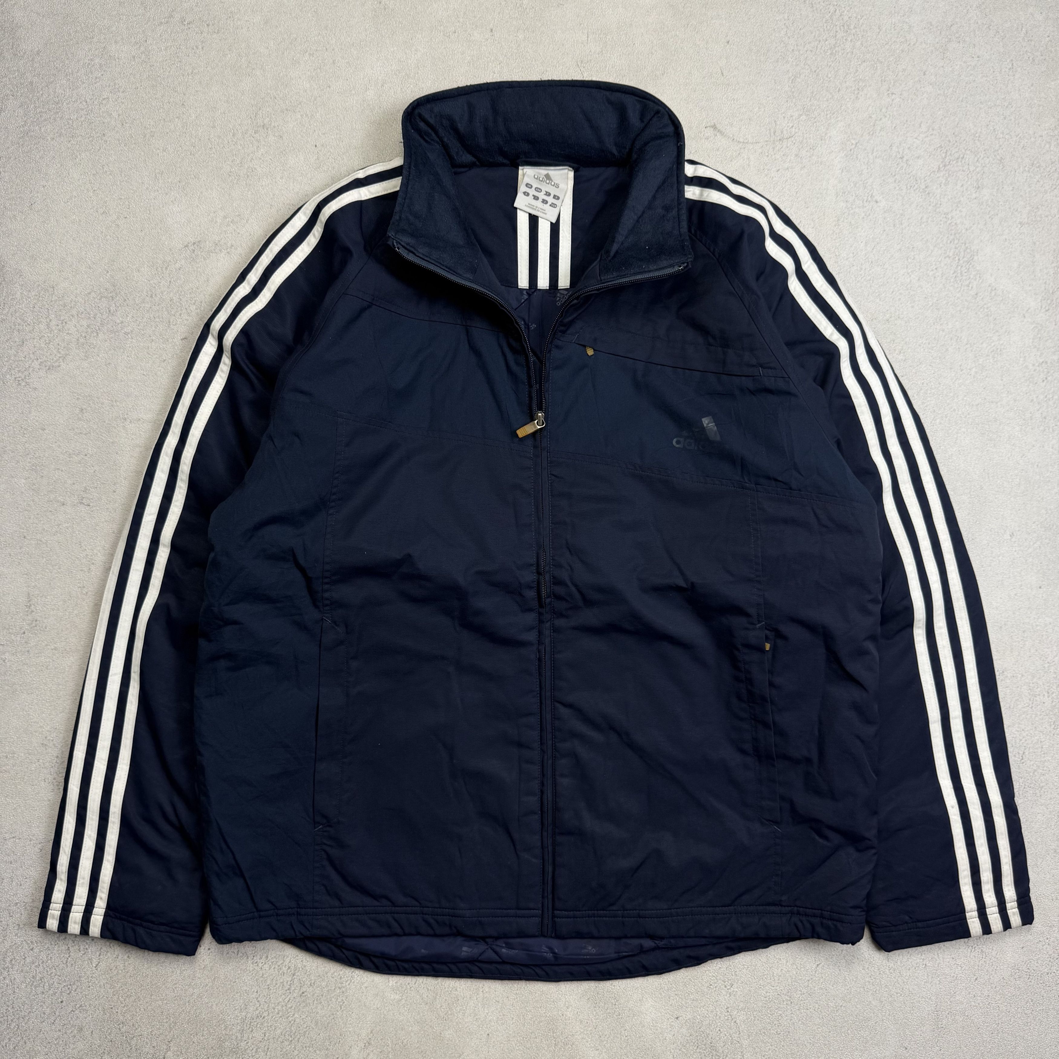 Adidas Adidas Three Stripes Puffer Jacket Size US L / EU 52-54 / 3 - 1 Thumbnail