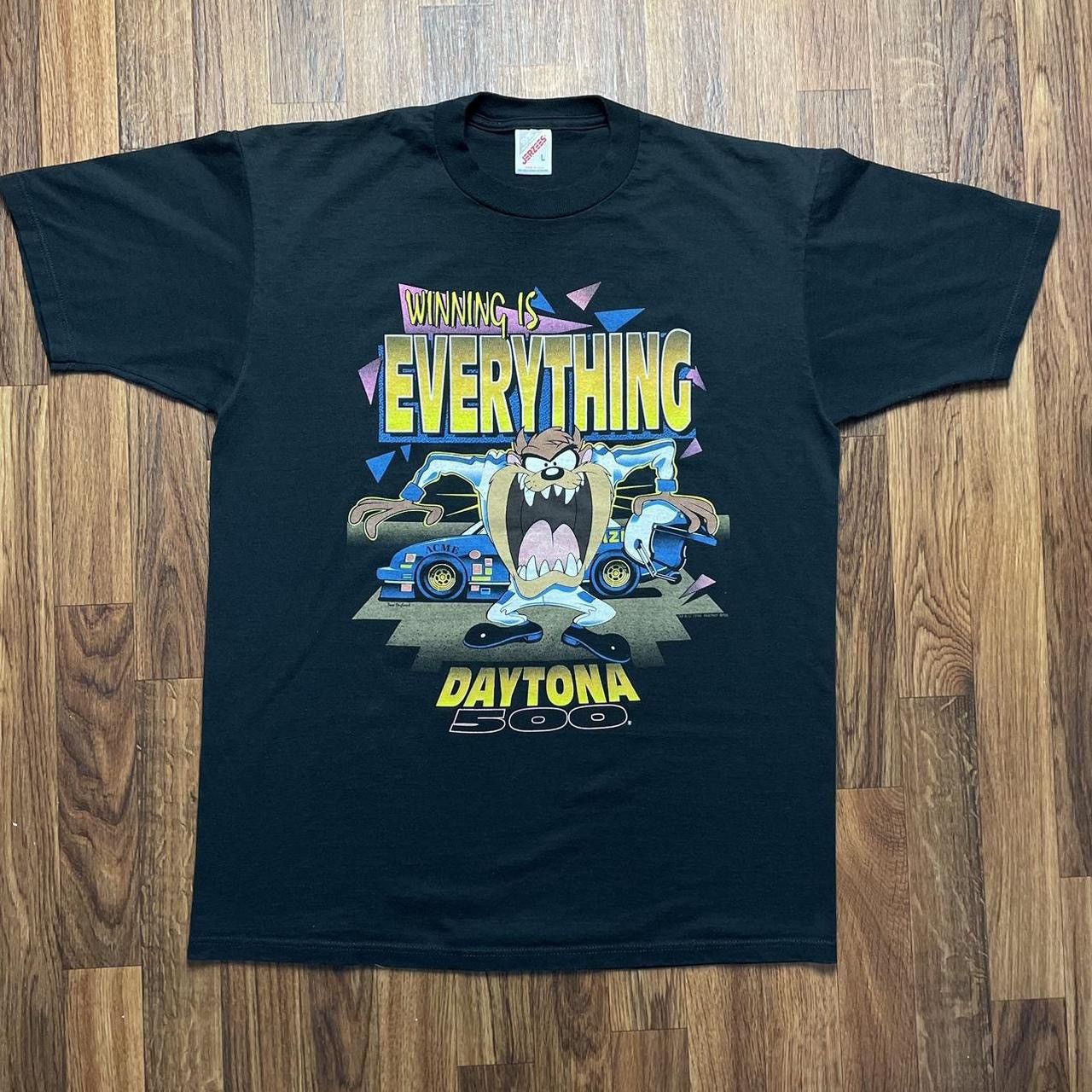 Vintage Taz Daytona 500 Vintage Speedweek Racing Tee Graphic 1994 Size US L / EU 52-54 / 3 - 1 Thumbnail