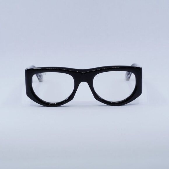 Gucci 🕶️ New Gucci GG1917S 002 Sunglasses - Shiny Black Frame Size ONE SIZE - 2 Thumbnail