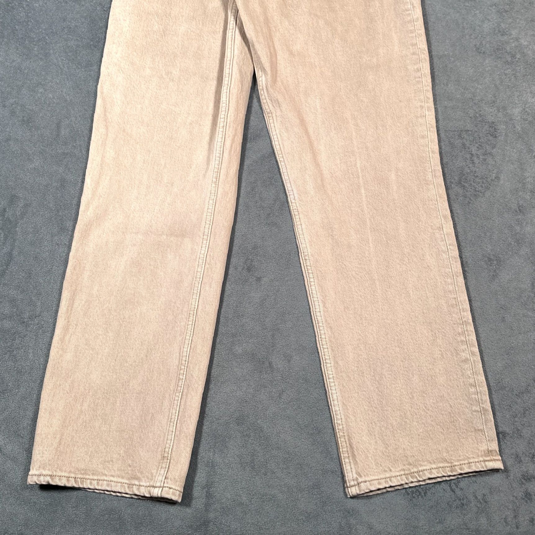 Abercrombie & Fitch VINTAGE Abercrombie & Fitch Women's Jeans 30/10R Khaki High Rise Straight Retro 90s Denim Size 30" / US 8 / IT 44 - 3 Thumbnail