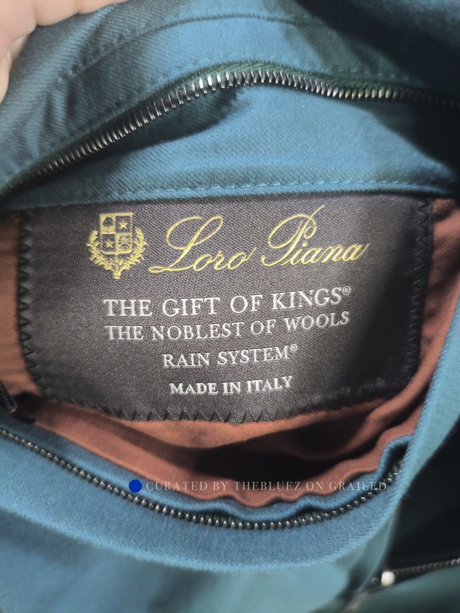 Loro Piana Green Raincoat with Rain System - Size L Size US L / EU 52-54 / 3 - 1 Thumbnail