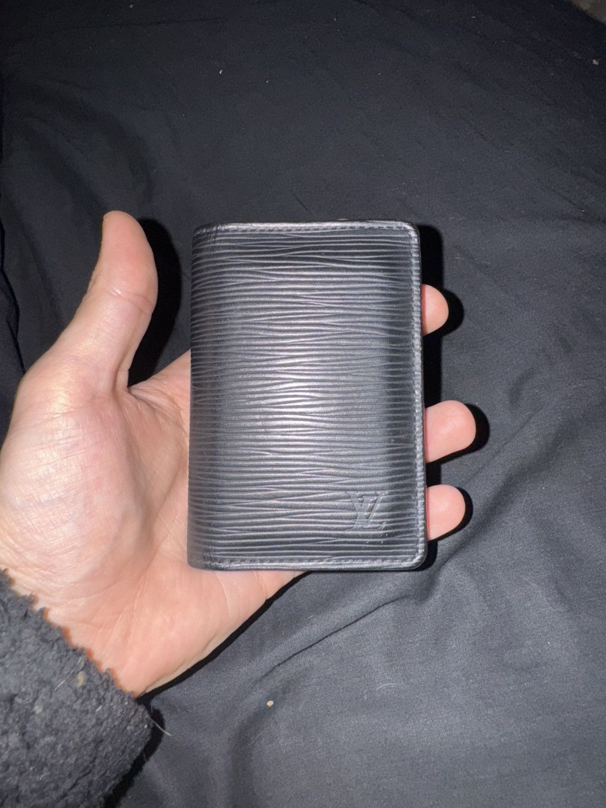 Louis Vuitton Black Epi Pocket Organizer Size ONE SIZE - 4 Thumbnail
