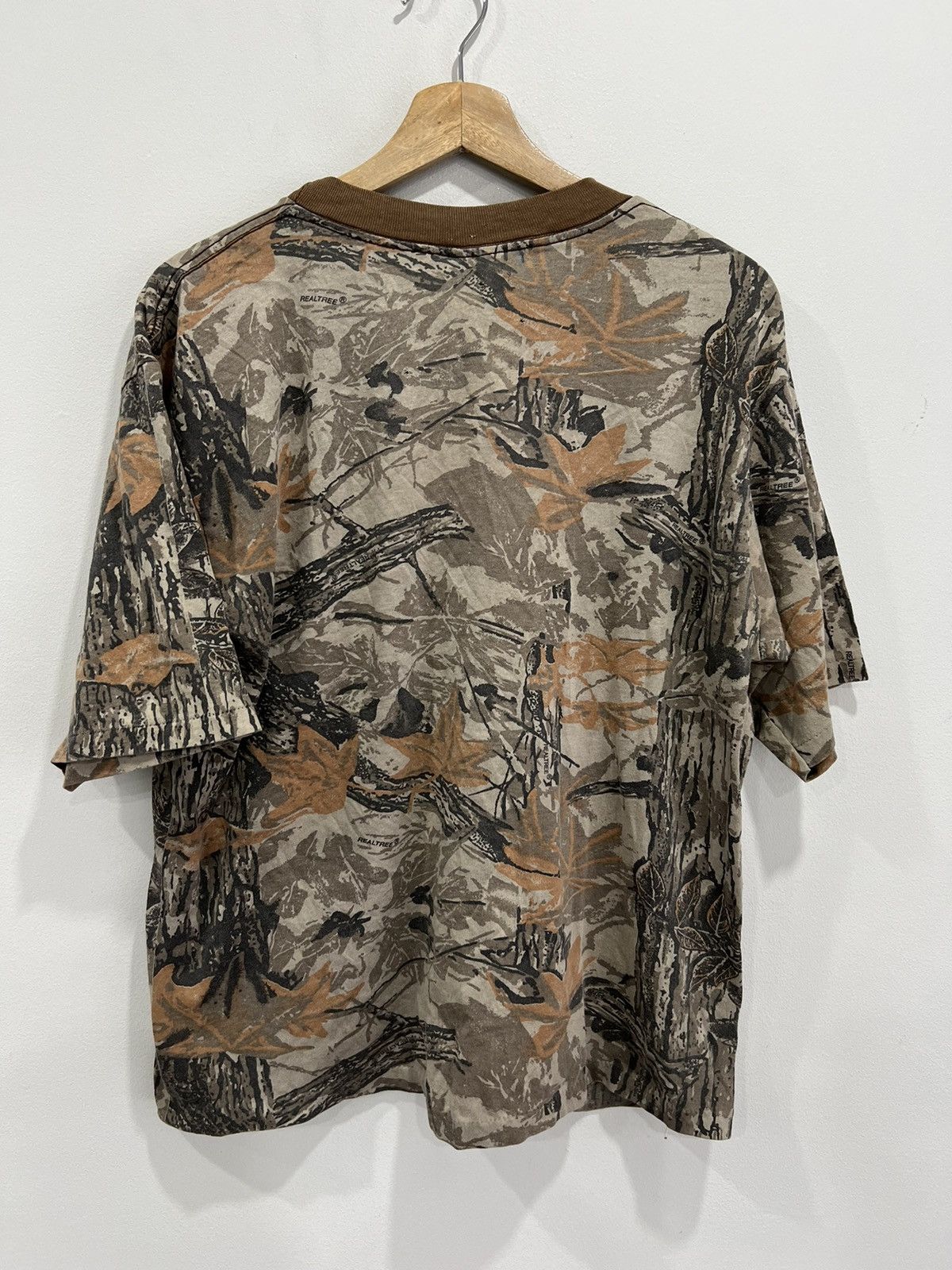 Vintage Vintage Camo Real Tree tee shirt mossy oak Size US XL / EU 56 / 4 - 2 Thumbnail
