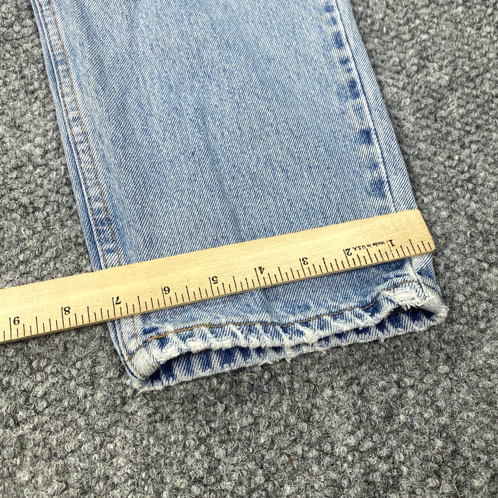 Levi's VINTAGE Levi's 560 Jeans Men 32x30 Casual Relaxed Fit Denim Distressed 90s Y2K Grunge Size US 32 / EU 48 - 5 Thumbnail