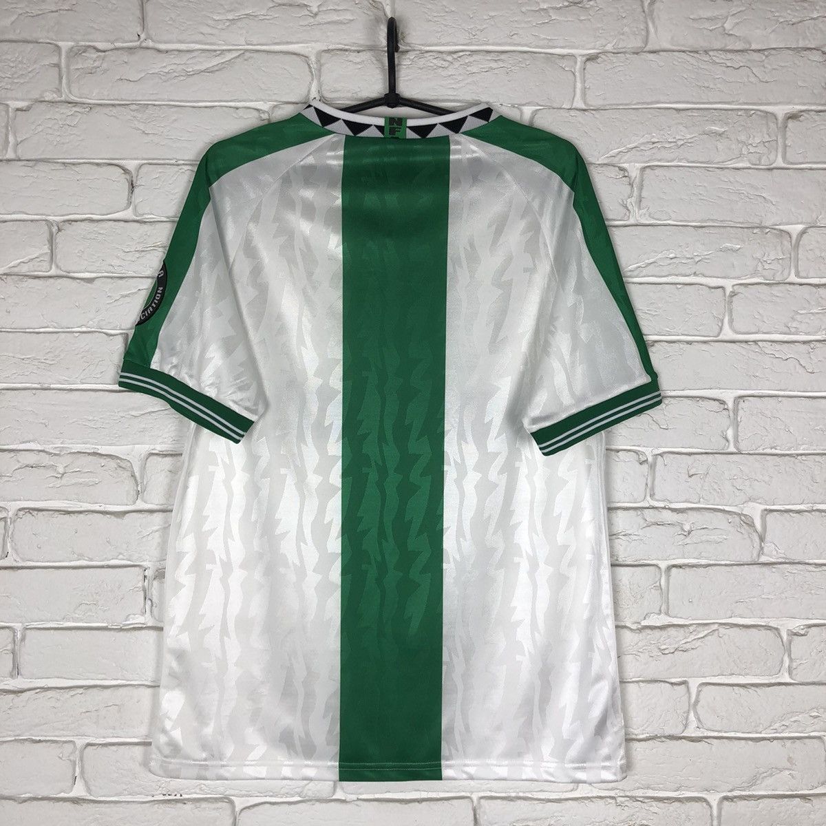 Nike × Vintage Retro Nigeria national team 1996 away jersey vintage nike Size US M / EU 48-50 / 2 - 4 Thumbnail