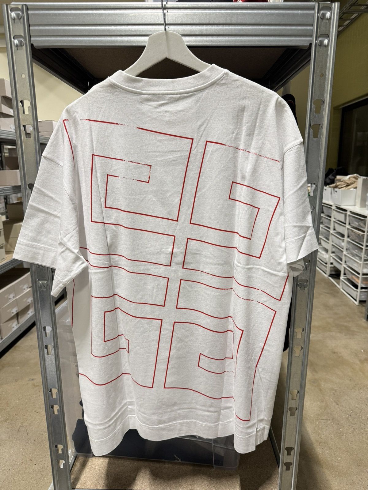 Givenchy Givenchy Star 4G T-Shirt NEW 600$ Size US XL / EU 56 / 4 - 2 Thumbnail