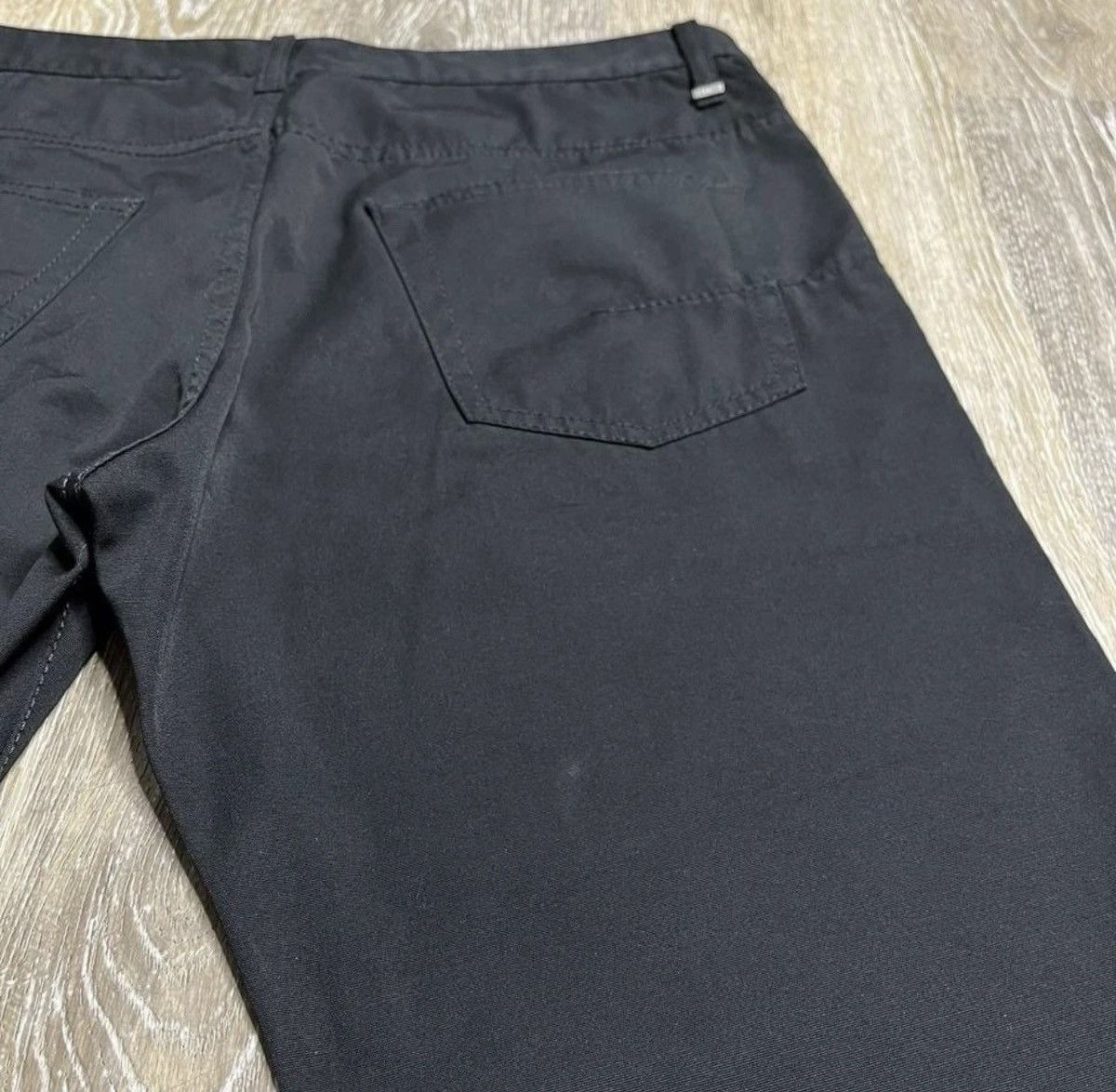 Hedi Slimane Dior Homme SS 2005 BECK/UNTITLED Black Whiskered Pants Size US 31 - 4 Thumbnail