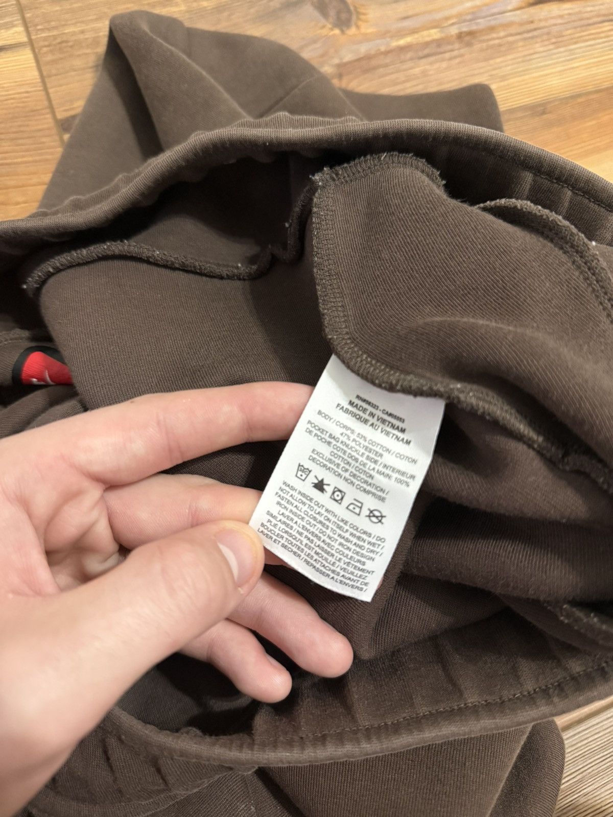 Nike Brown Nike Tech Fleece Sweatpants Joggers Size US 32 / EU 48 - 8 Thumbnail