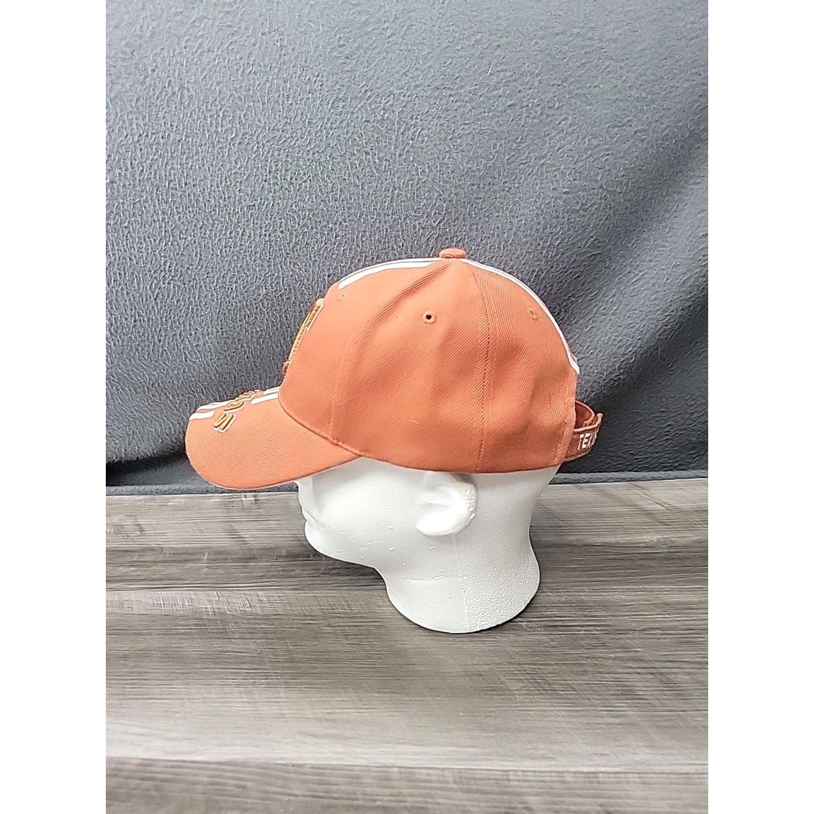 Hunter VINTAGE Texas Longhorns Hunter Hat Cap Baseball Dad Hat Adjustable Football City Orange Mens One Size Cap Size ONE SIZE - 3 Thumbnail