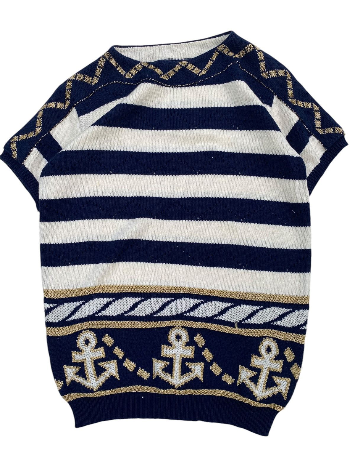 Japanese Brand × Vintage Vtg Carrol Elegance Knitwear Size US L / EU 52-54 / 3 - 1 Thumbnail