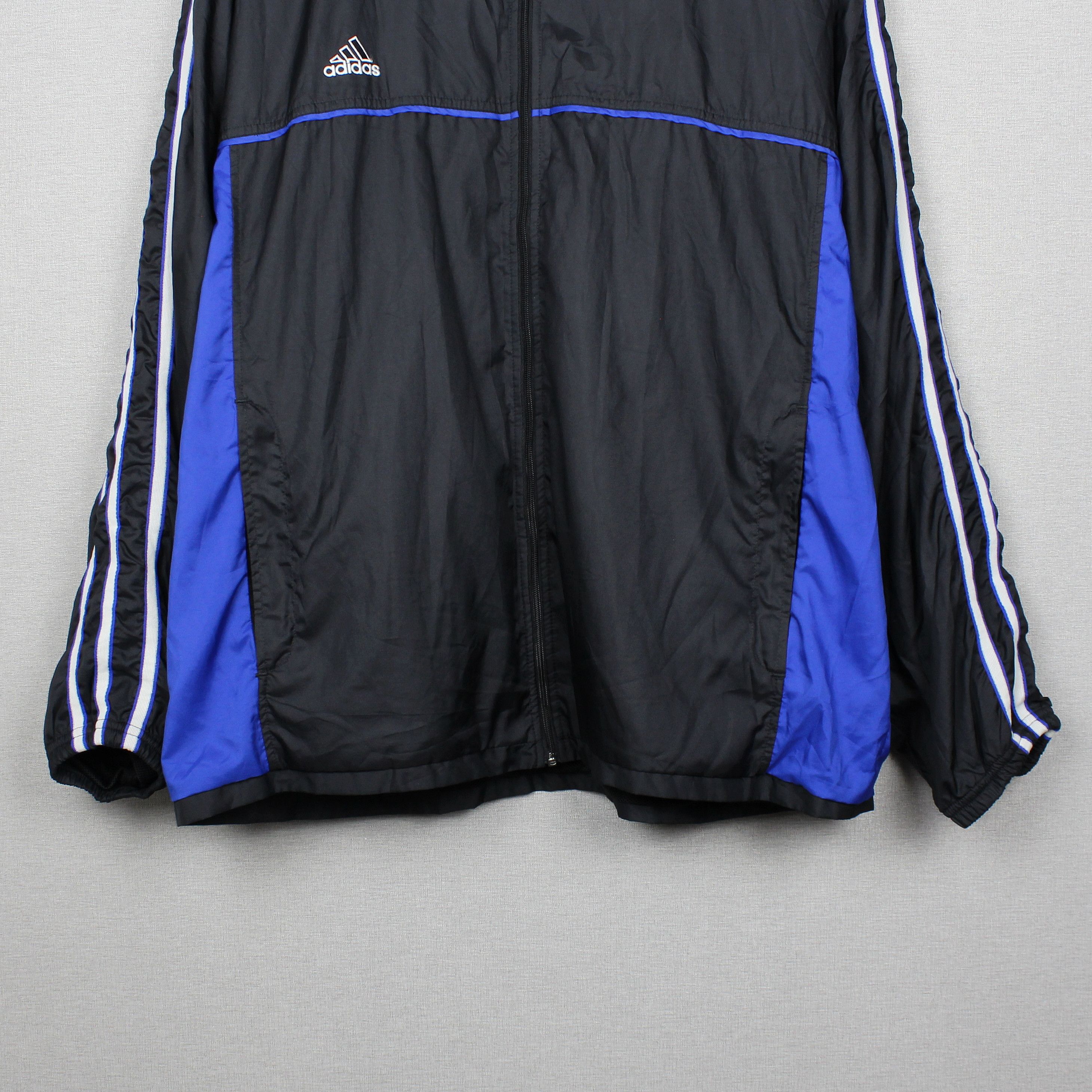 Adidas Adidas Tracksuit Jacket Windbreaker 99Y Size XL Size US XL / EU 56 / 4 - 6 Thumbnail