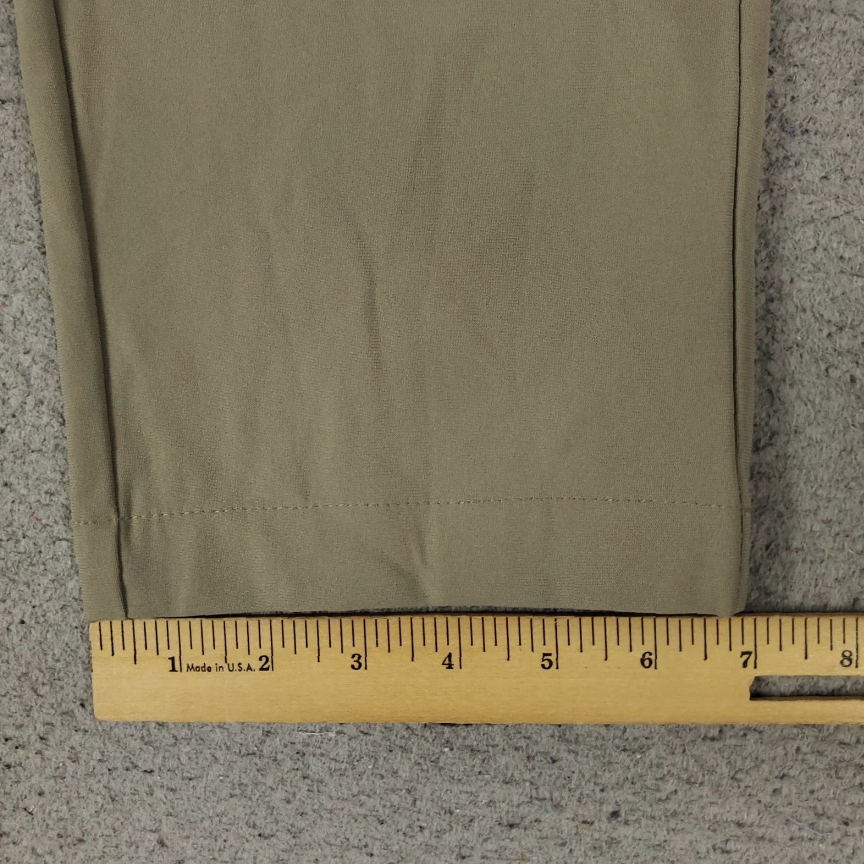 Vintage VRST Mens Pants 38x26 Khaki Beige Stretch 5-Pocket Chino Trousers Regular Straight Size US 38 / EU 54 - 5 Thumbnail