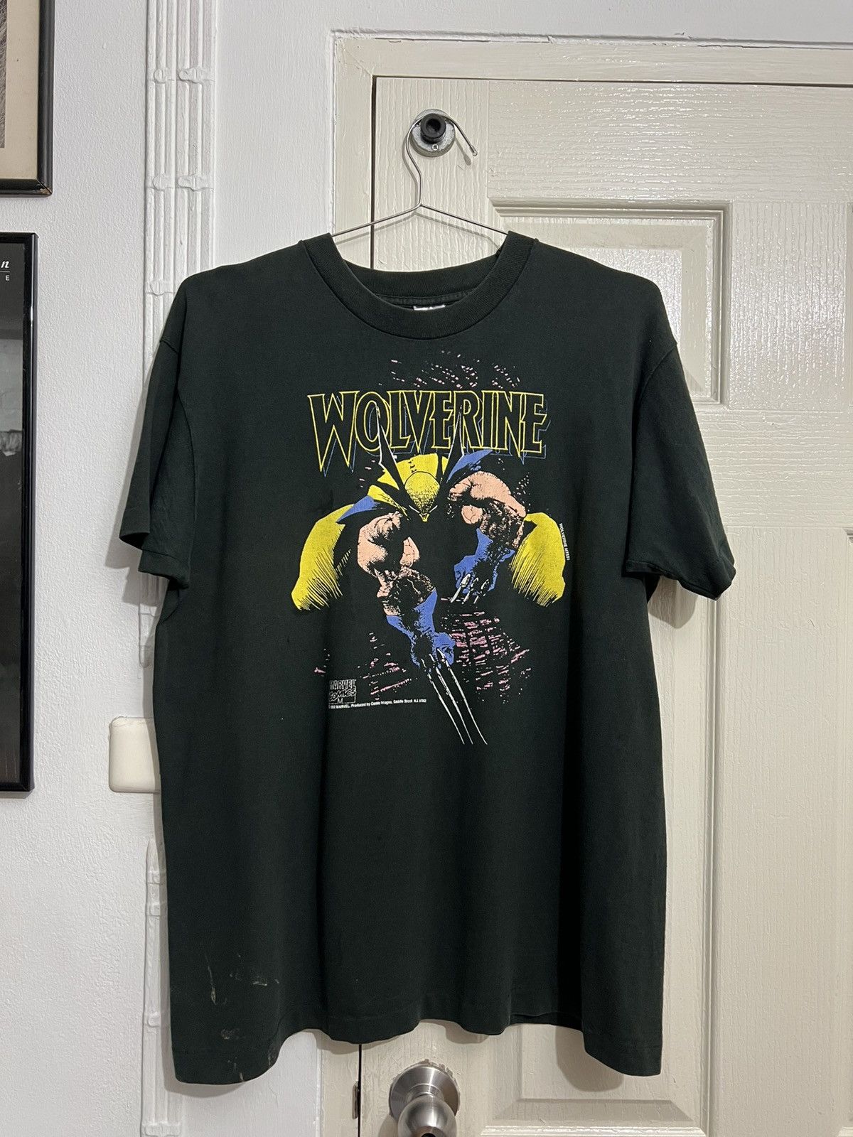 Marvel Comics Vintage Wolverine sam kieth Marvel comics Vtg TShirt Size US L / EU 52-54 / 3 - 1 Thumbnail