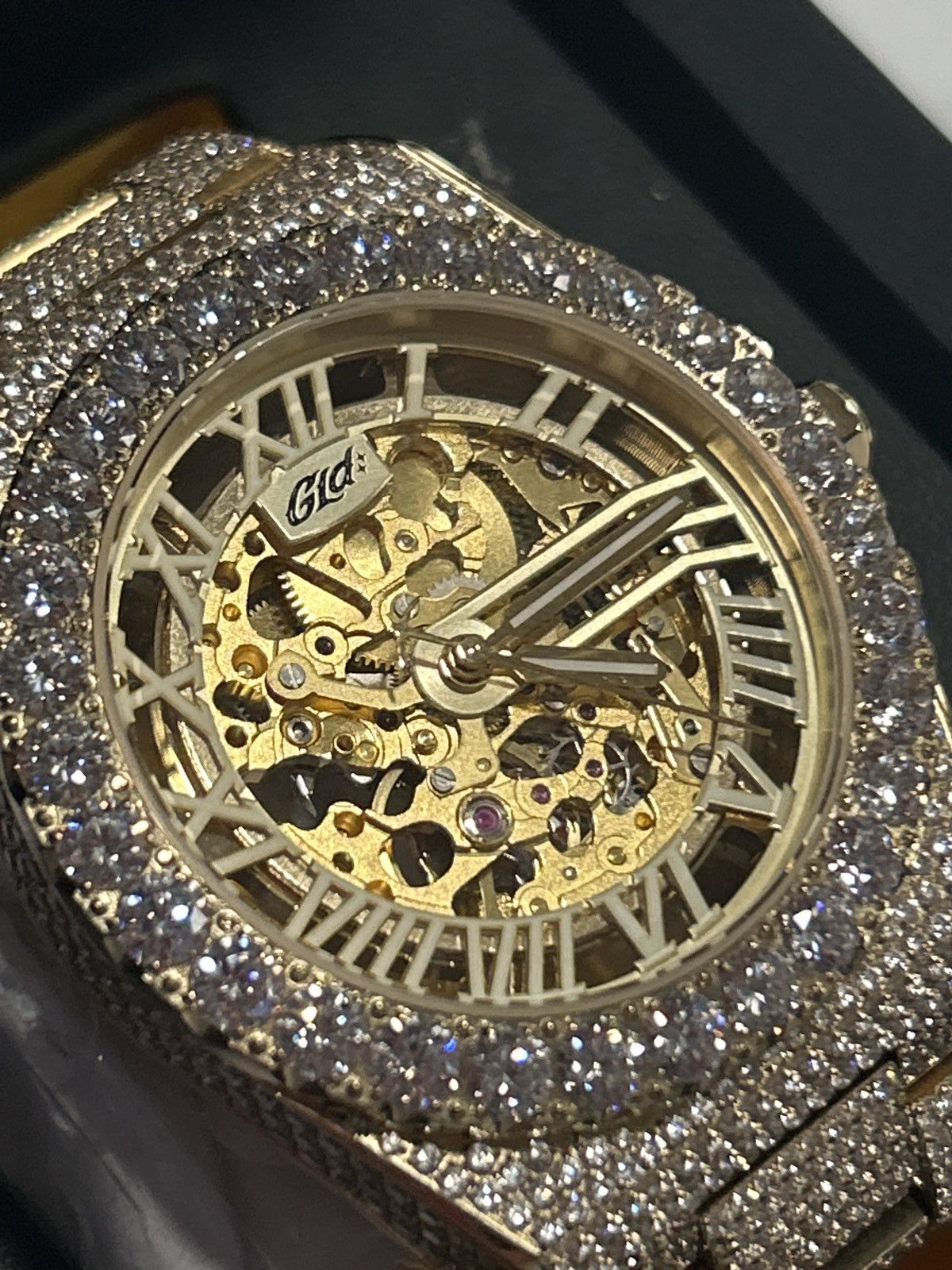 Other Shop GLD 42MM Iced Alpha Era Luminous Skeleton Size ONE SIZE - 14 Thumbnail