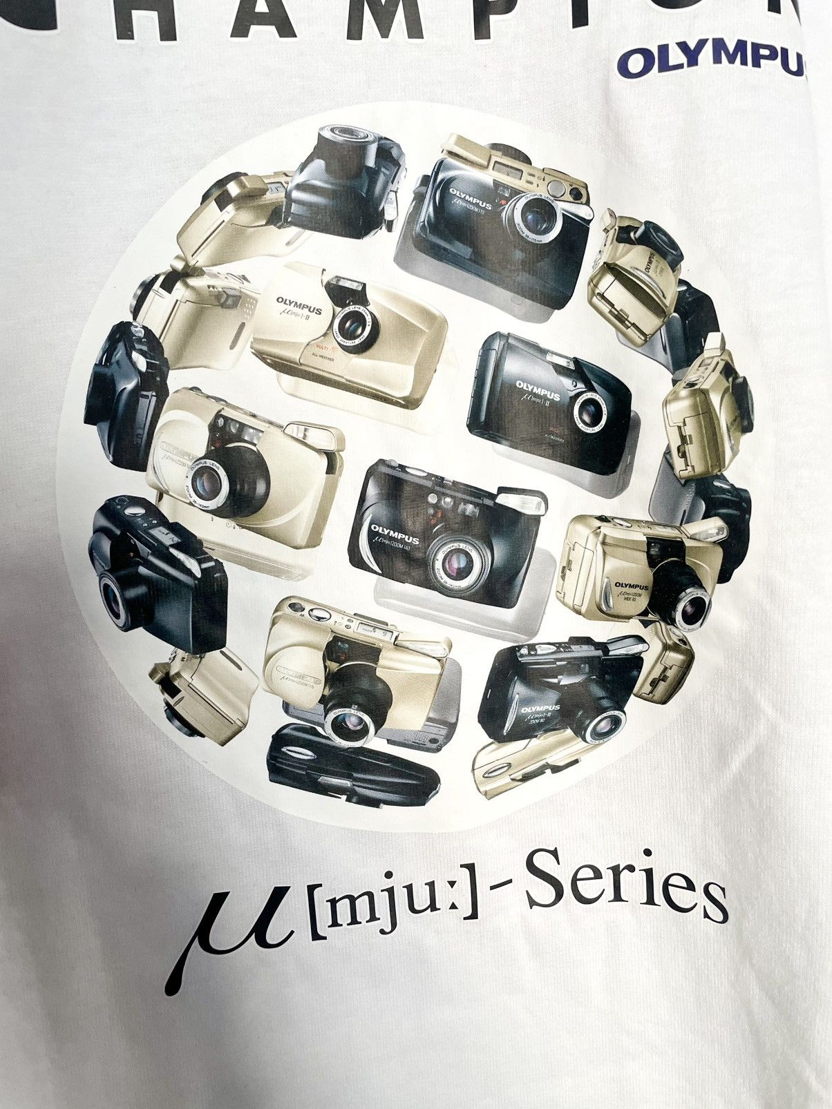 Vintage Olympus rare vintage 90s promo t-shirt Size US XL / EU 56 / 4 - 3 Thumbnail