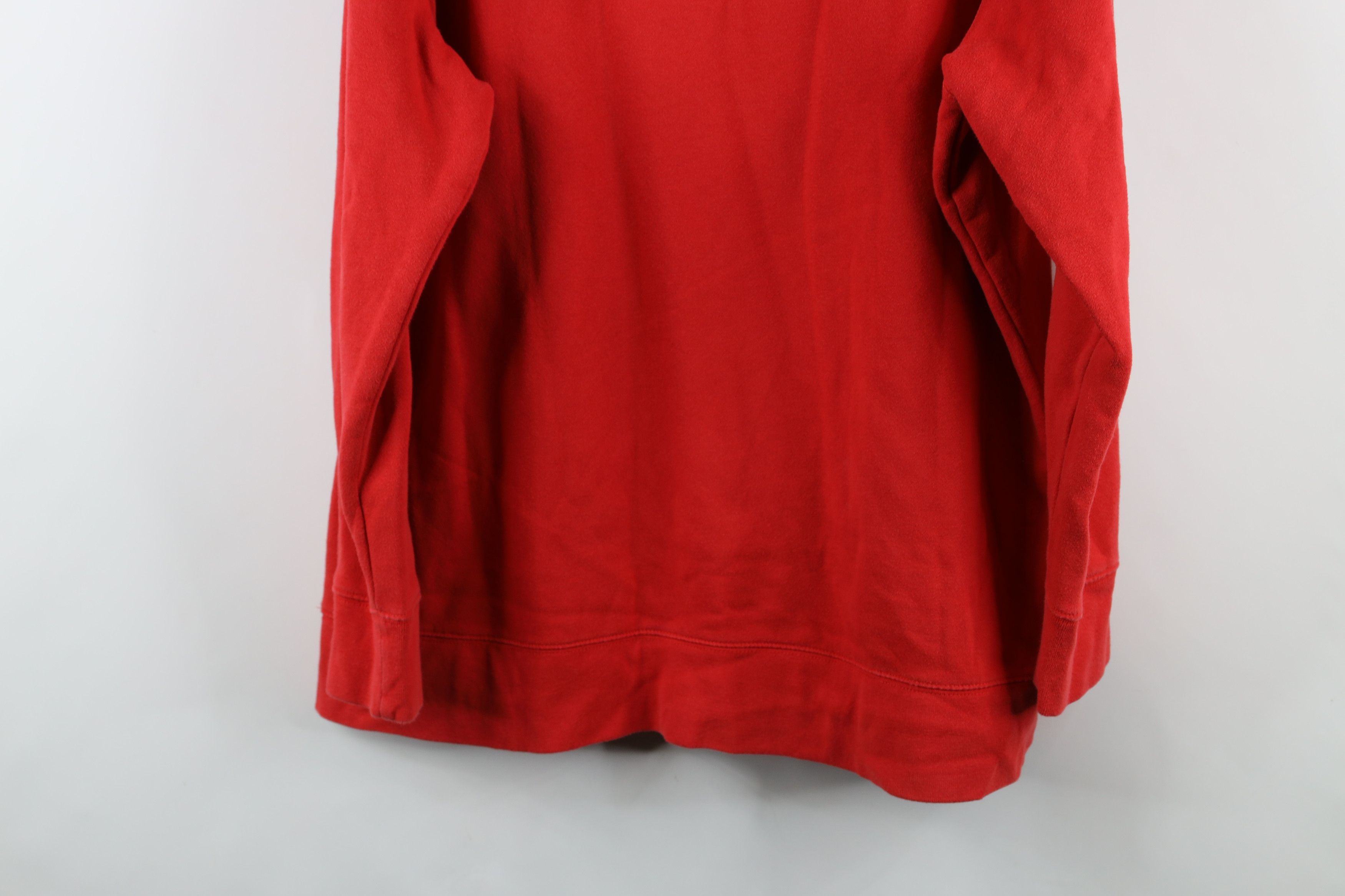 Gap × Vintage Vintage Y2K Gap Block Letter USA Flag Hoodie Sweatshirt Red Size XXL / US 16-18 / IT 52-54 - 13 Thumbnail