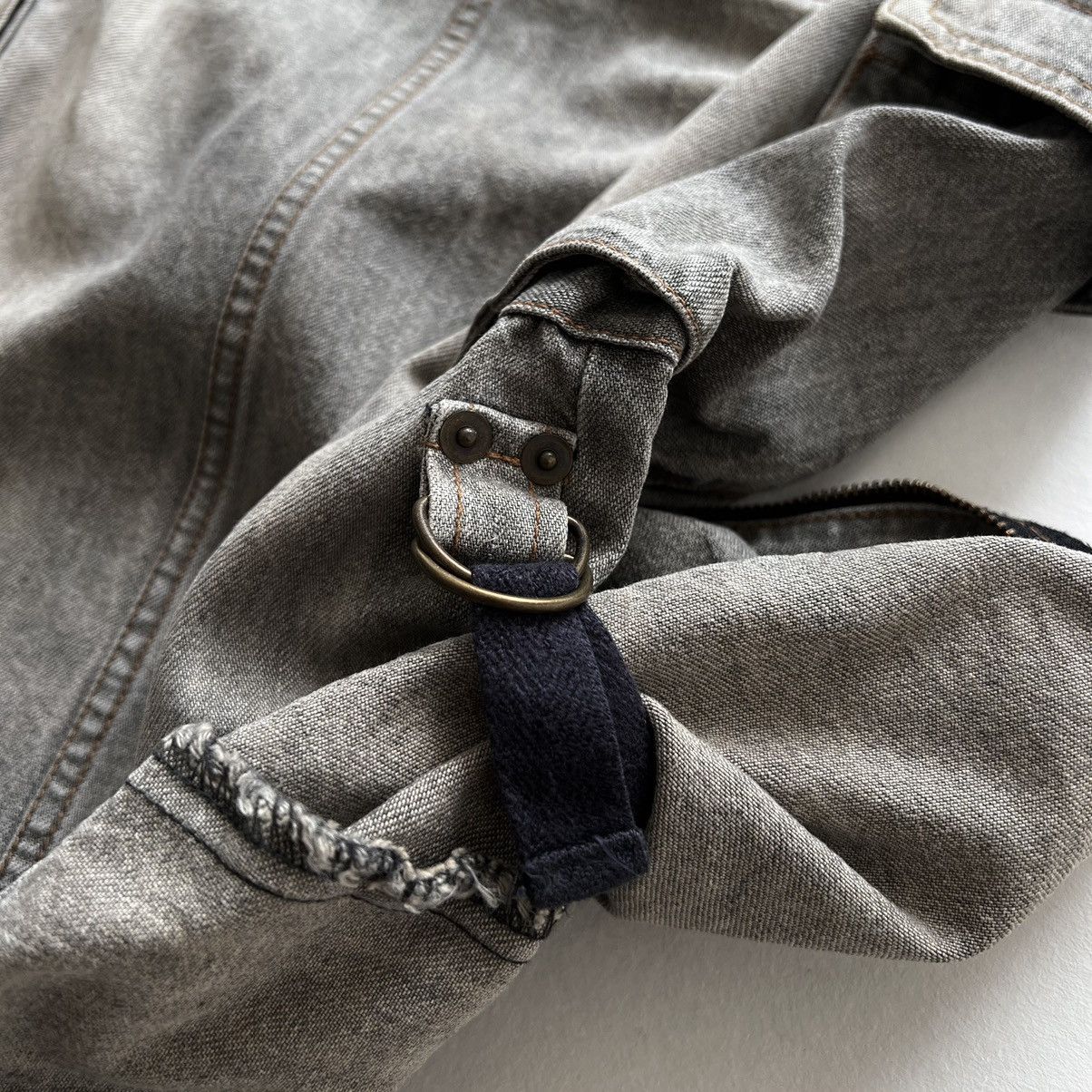 Japanese Brand × Le Grande Bleu (L.G.B.) ‘EDGE ON ALL’ 2WAYS CARGO JEANS Size 29" - 5 Thumbnail