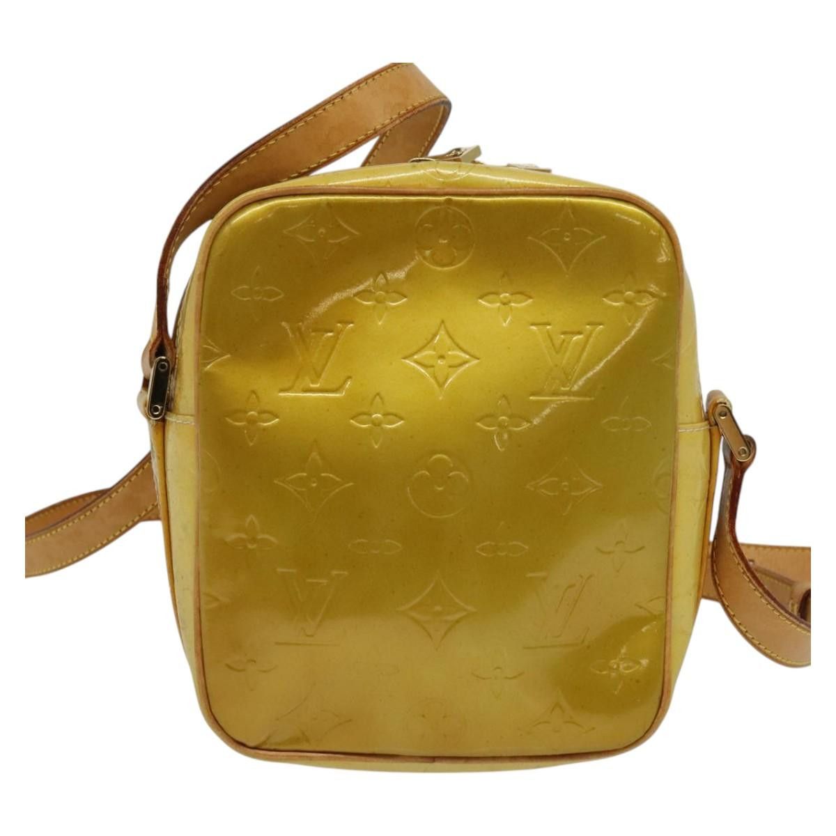 Louis Vuitton LOUIS VUITTON Monogram Vernis Wooster Shoulder Bag Gris Size ONE SIZE - 3 Thumbnail