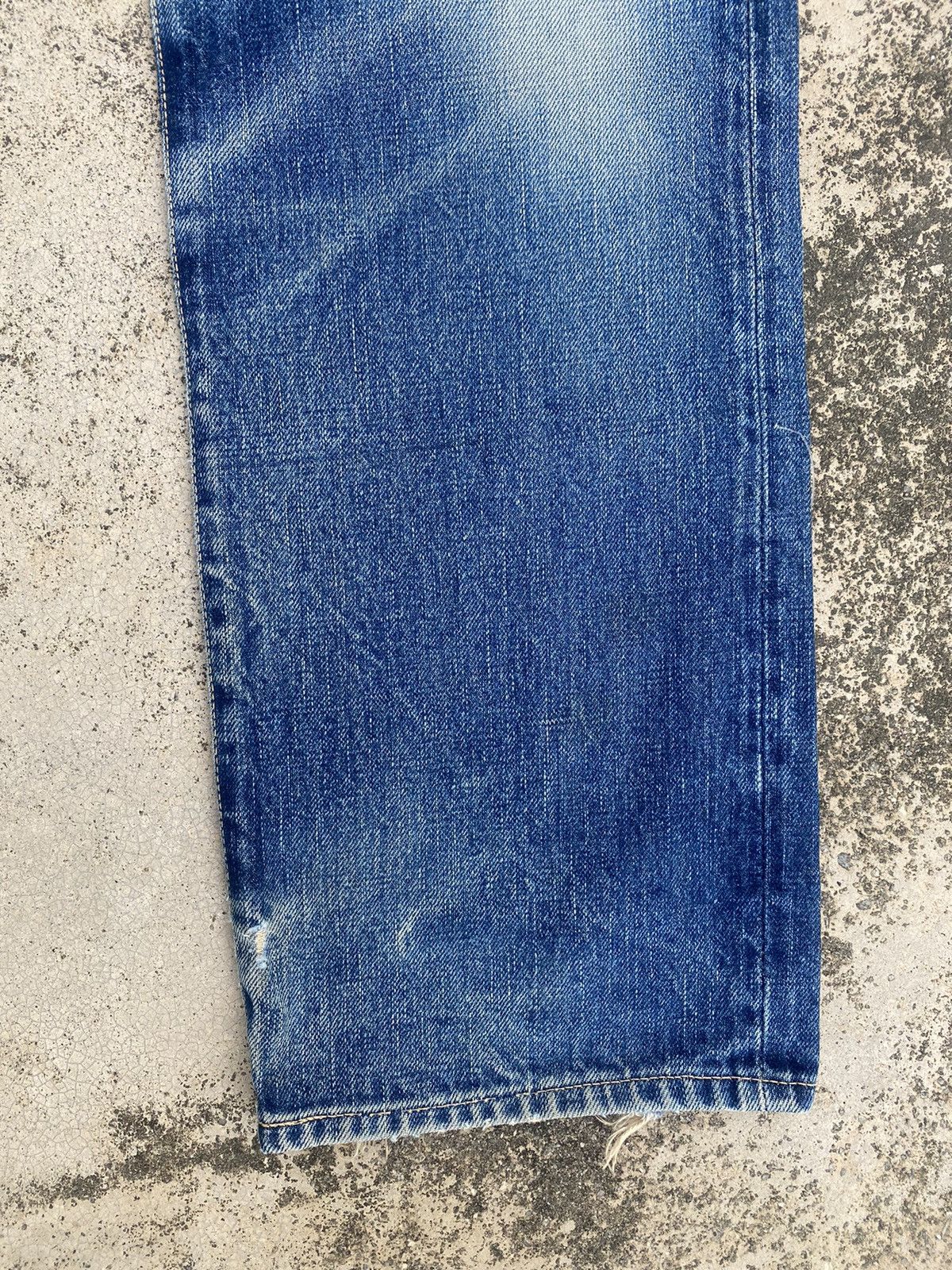 Blue Blue Japan × Japanese Brand × Le Grande Bleu (L.G.B.) Blue Blue Japan Distressed Selvedge Honeycomb Clawmark Denim Size US 29 - 10 Thumbnail