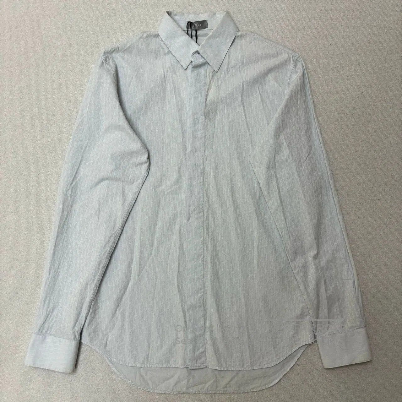 Dior dior logo long sleeve cotton shirt. Size US M / EU 48-50 / 2 - 1 Thumbnail