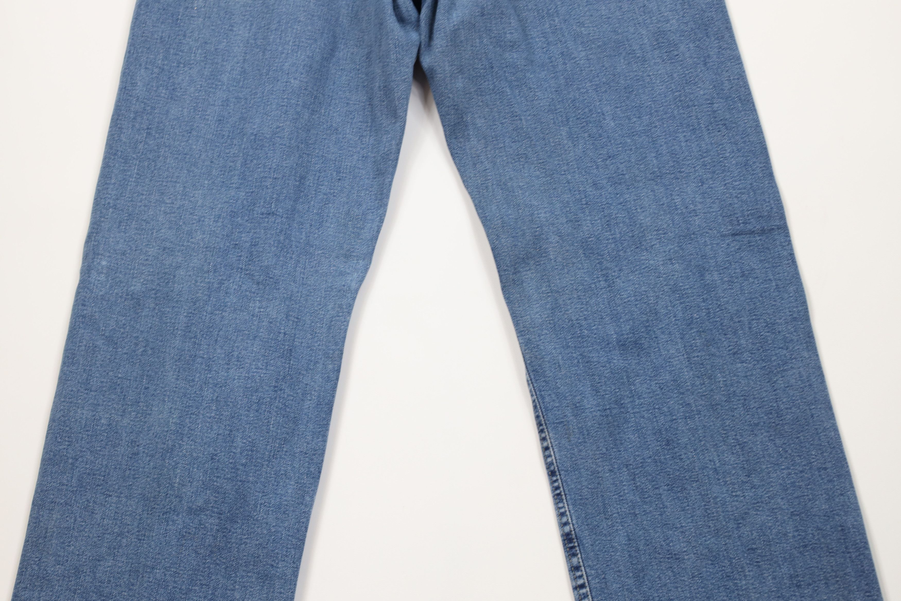 Hugo Boss Vintage Hugo Boss Spell Out Straight Leg Denim Jeans Blue Size US 32 / EU 48 - 14 Thumbnail