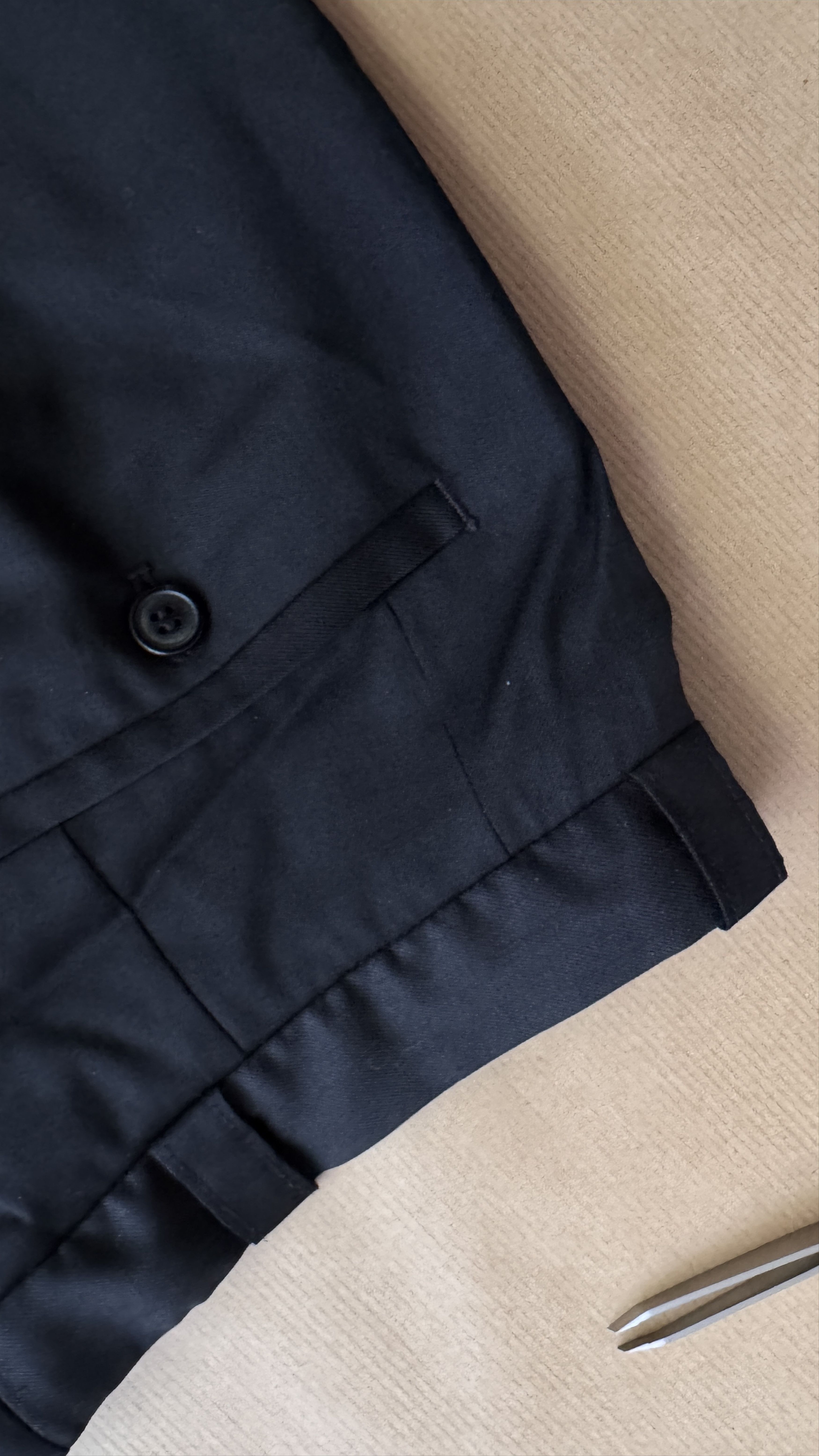 Martine Sitbon aa . 48 . COLLECTOR . AS NEW . WIDE WOOL PANTS . 113PA1002 Size US 32 / EU 48 - 19 Thumbnail